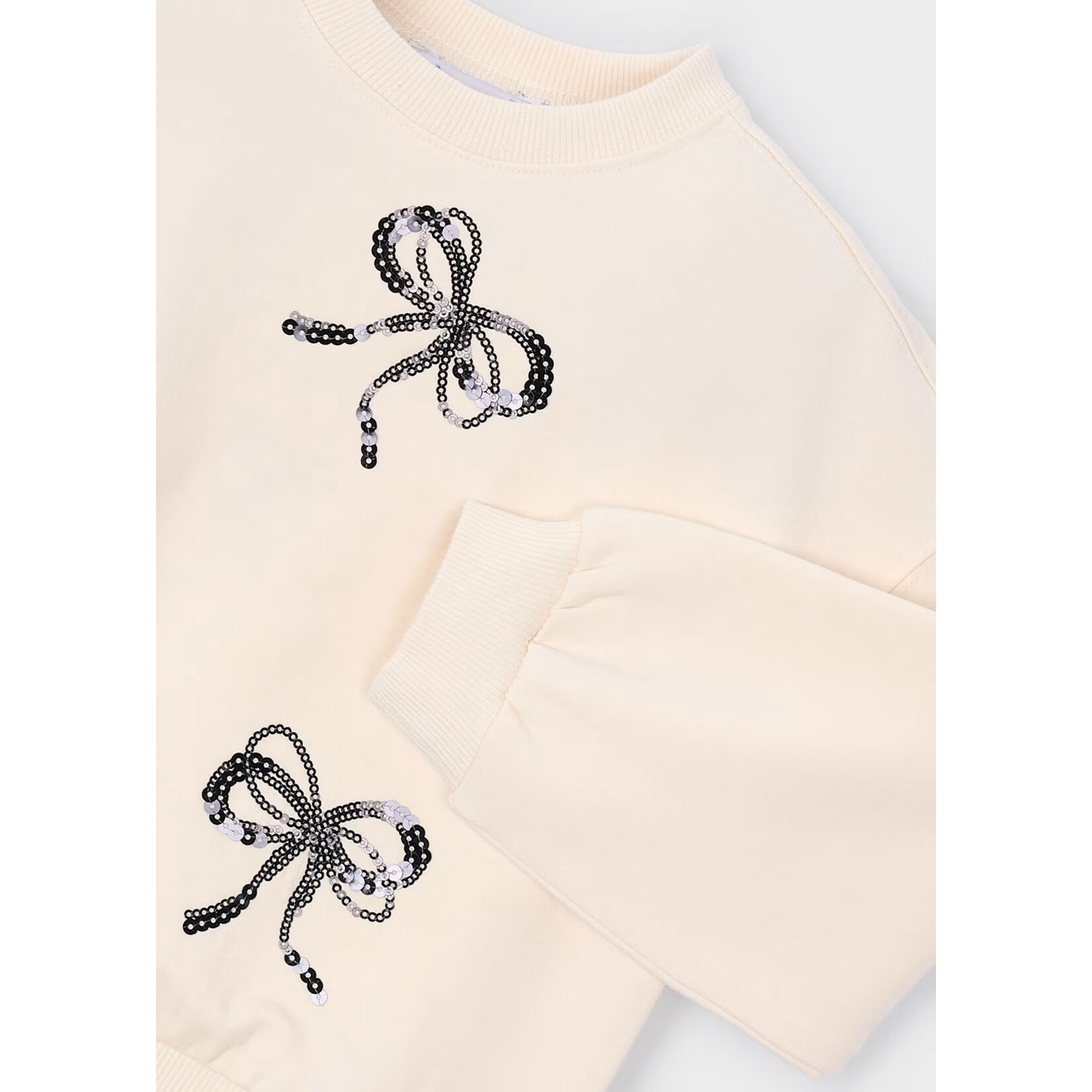 Mayoral Mayoral - Embroidered  Bow Sweatshirt (4405)