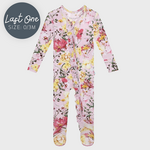 Posh Peanut Posh Peanut - Gaia Ruffled Zippered Footie