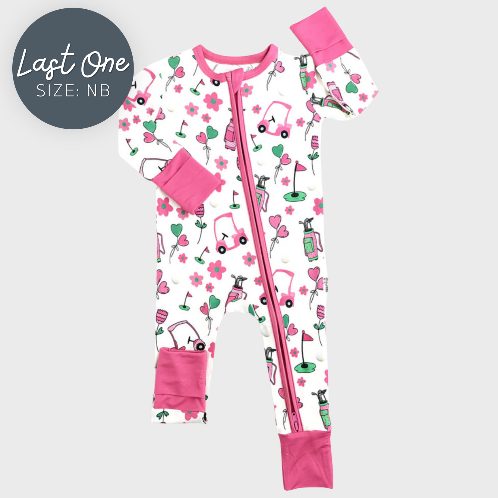 Gigi & Max Gigi & Max - Lexi Golf Zip Footie