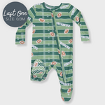 Angel Dear Angel Dear -Football Field Glow 2 Way Zipper Footie