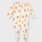 Petit Lem Petit Lem - Peaches Footed Sleeper