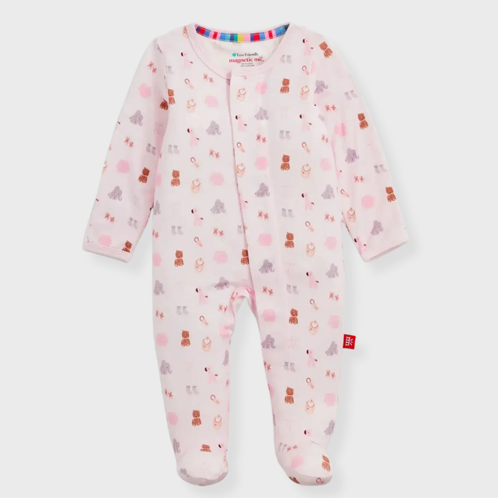 Magnetic Me Magnetic Me - Pink Nursery Nostalgia Footie