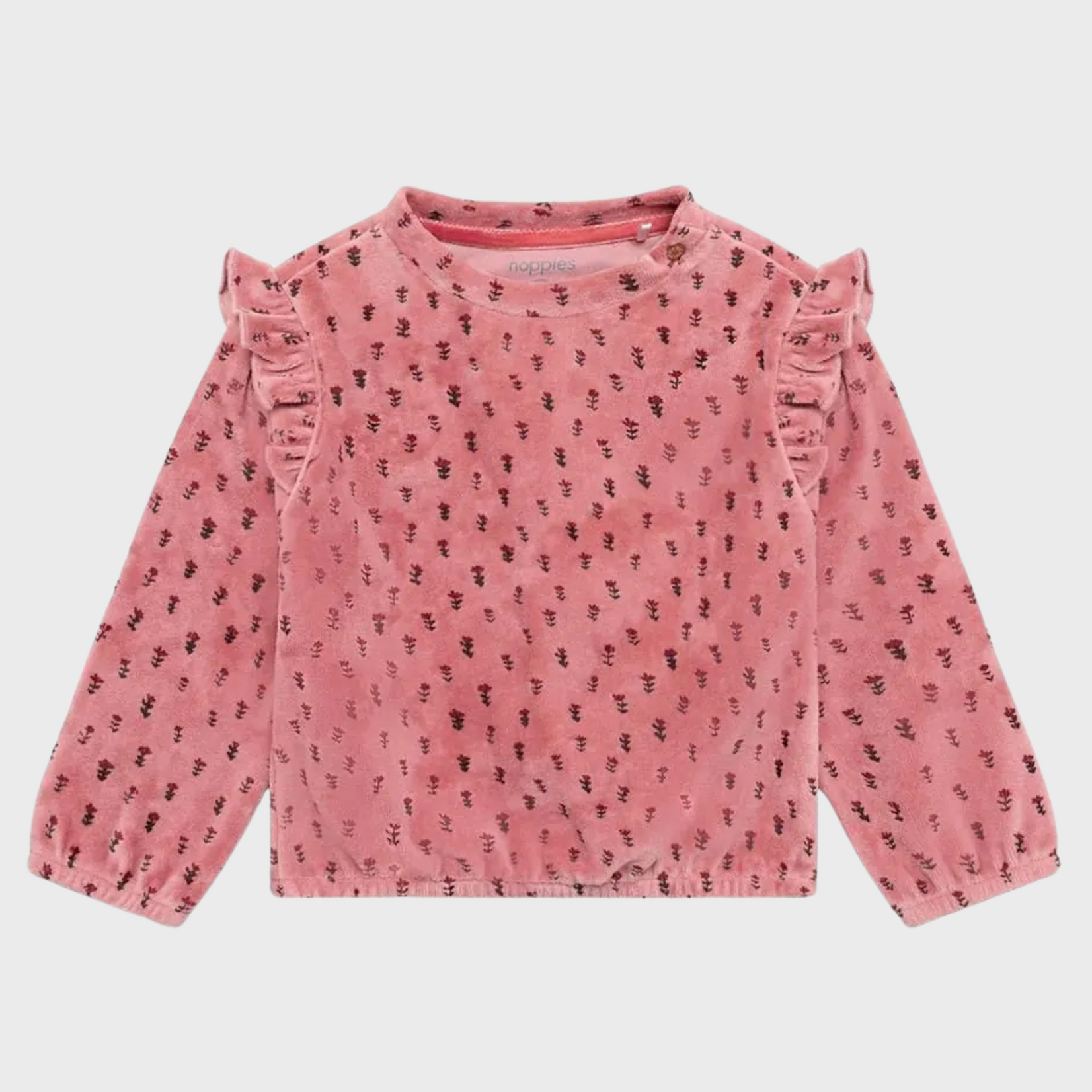 Noppies Noppies - Velour Ruffle Crewneck