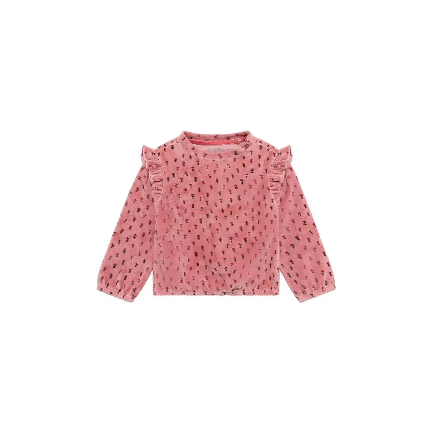 Noppies Noppies - Velour Ruffle Crewneck