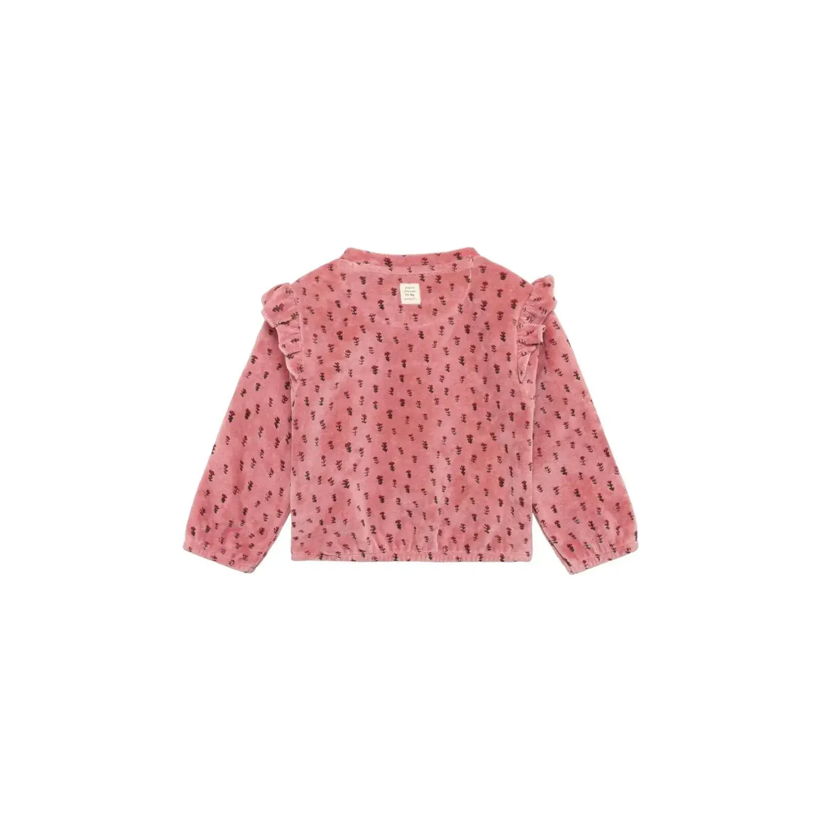 Noppies Noppies - Velour Ruffle Crewneck