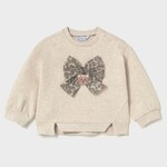 Mayoral Mayoral -  Sweatshirt With Leopard  Kitty Bow (2433)