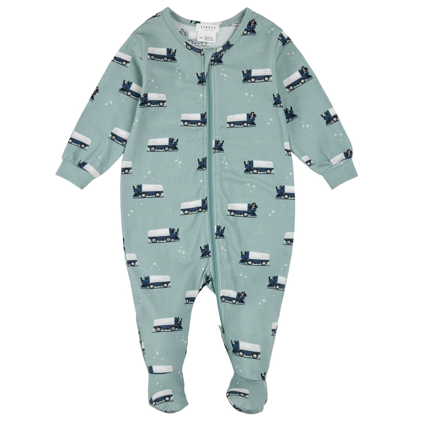 Petit Lem Petit Lem - Zamboni Footed Sleeper