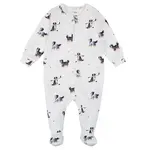 Petit Lem Petit Lem - Hockey Dog Footed Sleeper