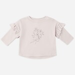 Quincy Mae Quincy Mae - Ruffle Long Sleeve Tee