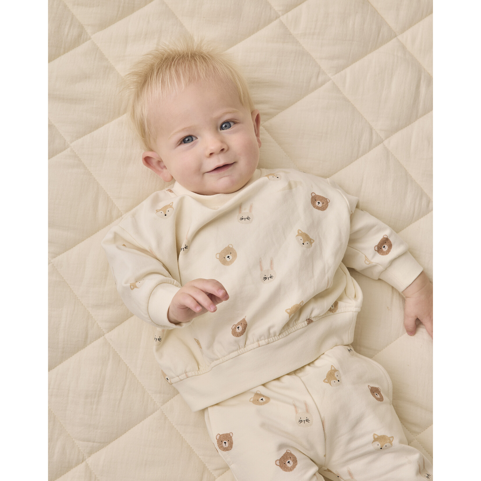 Quincy Mae Quincy Mae - Relaxed Fleece Sweatpant