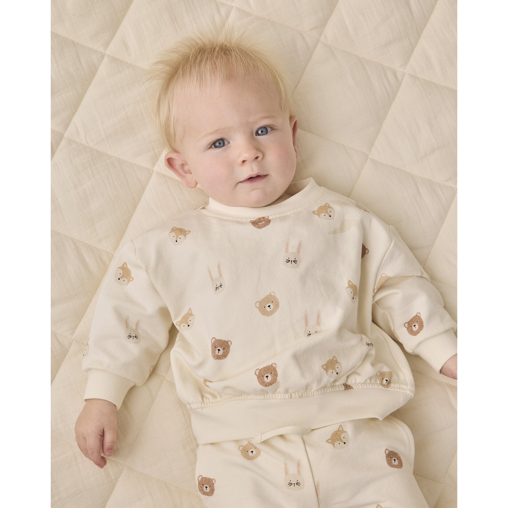 Quincy Mae Quincy Mae - Relaxed Fleece Sweatpant