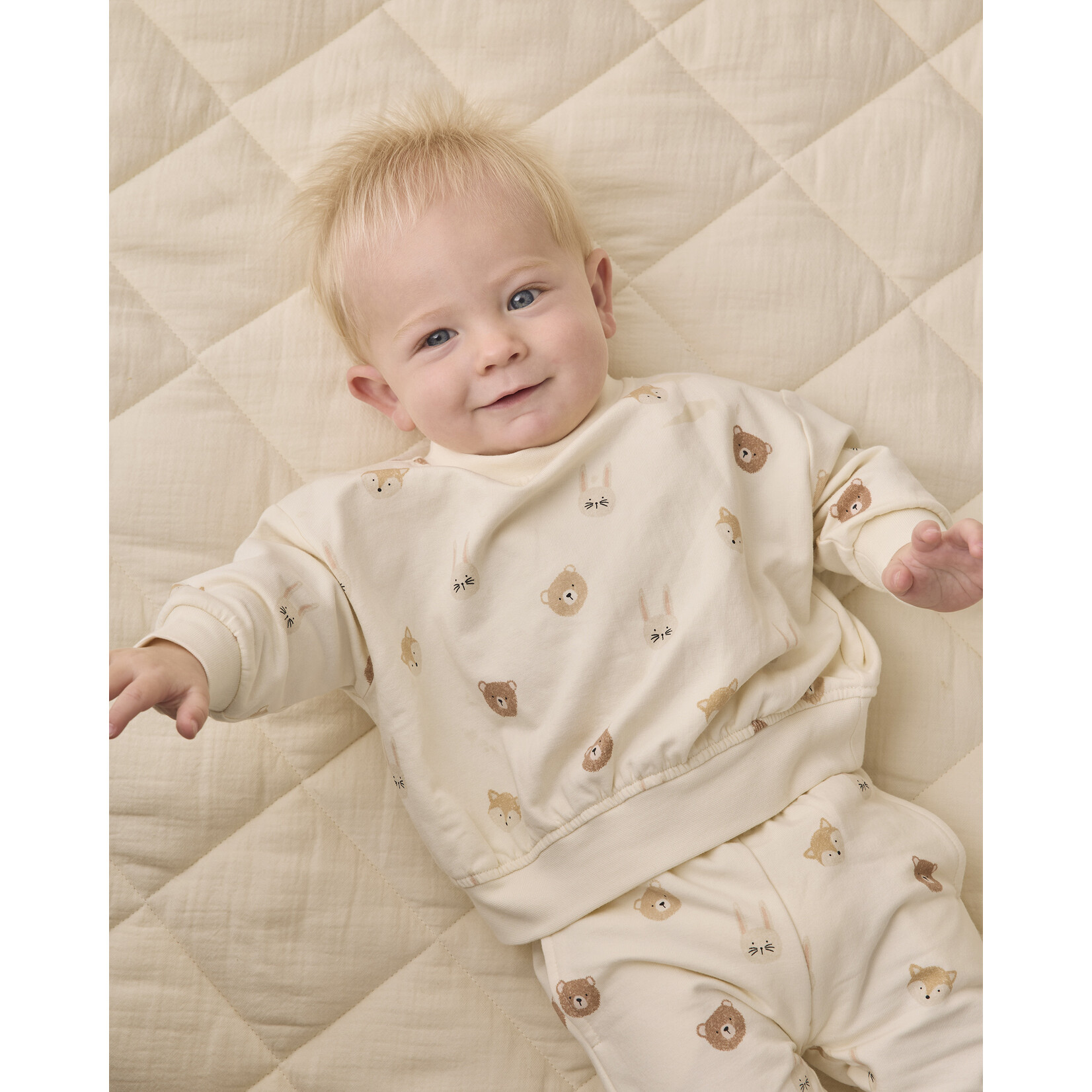 Quincy Mae Quincy Mae - Relaxed Fleece Sweatpant