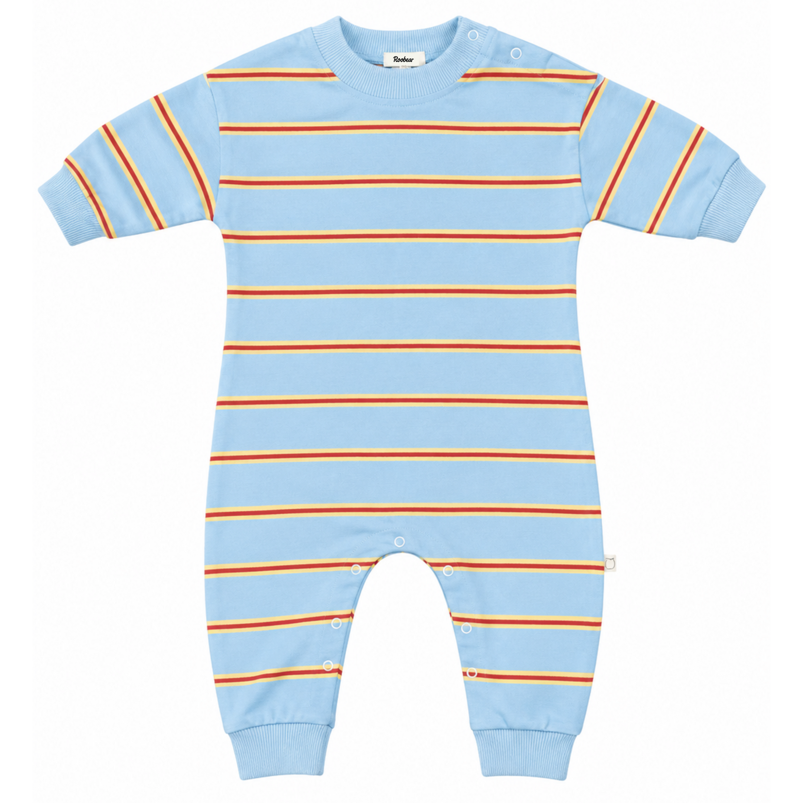 Roobear Roobear - Striped Long Sleeve Romper