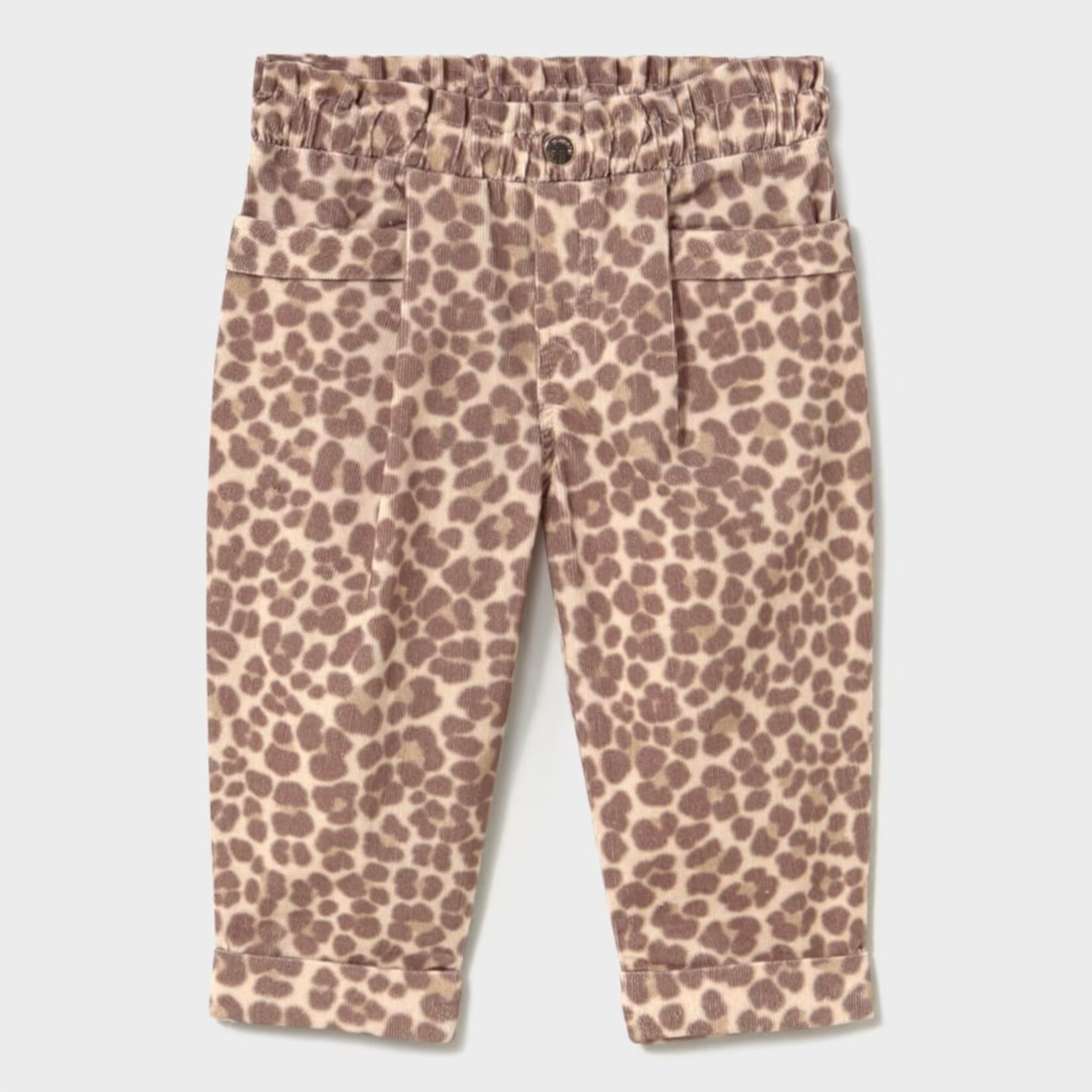 Mayoral Mayoral - Corduroy Leopard Pants (2553)