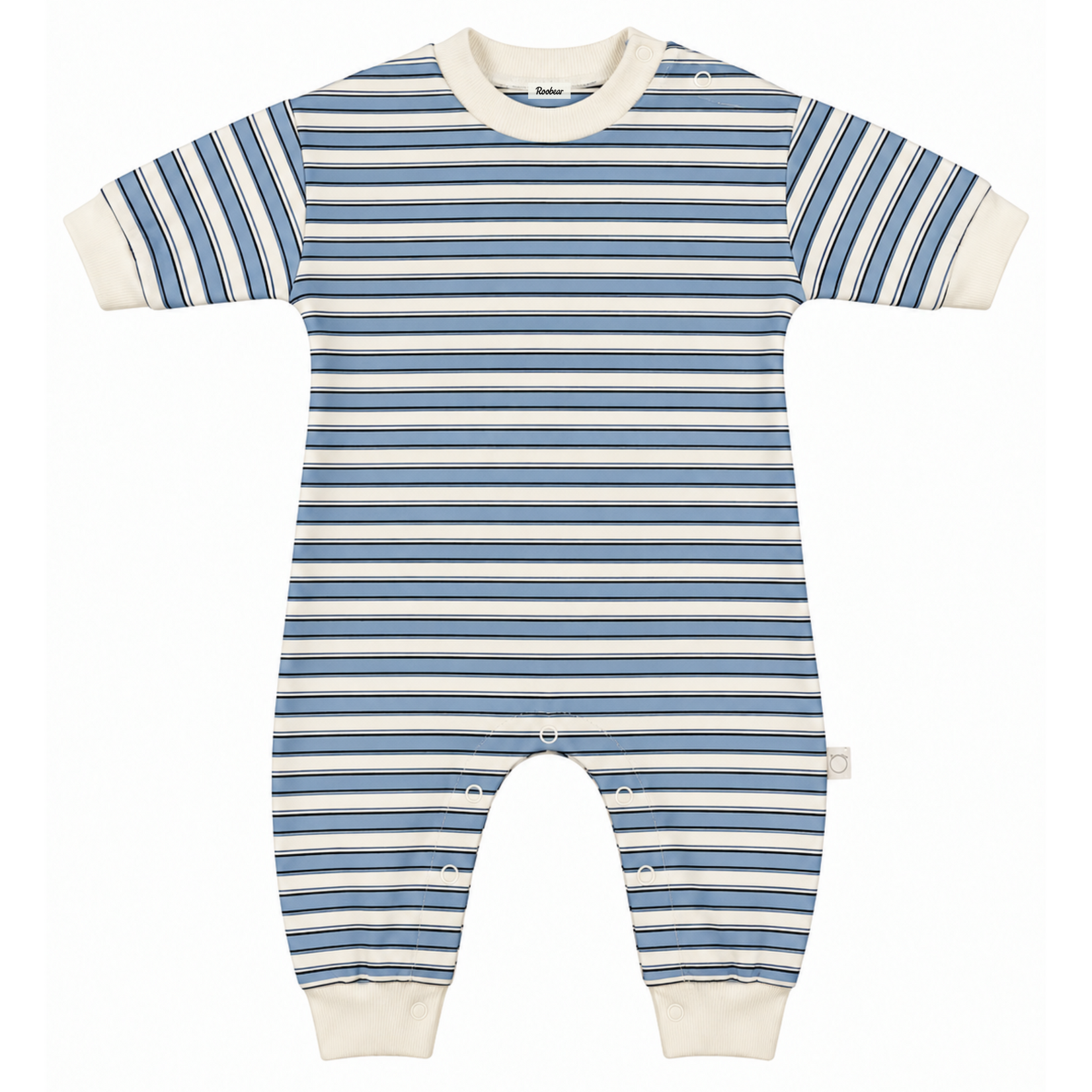 Roobear Roobear - Striped Long Sleeve Romper