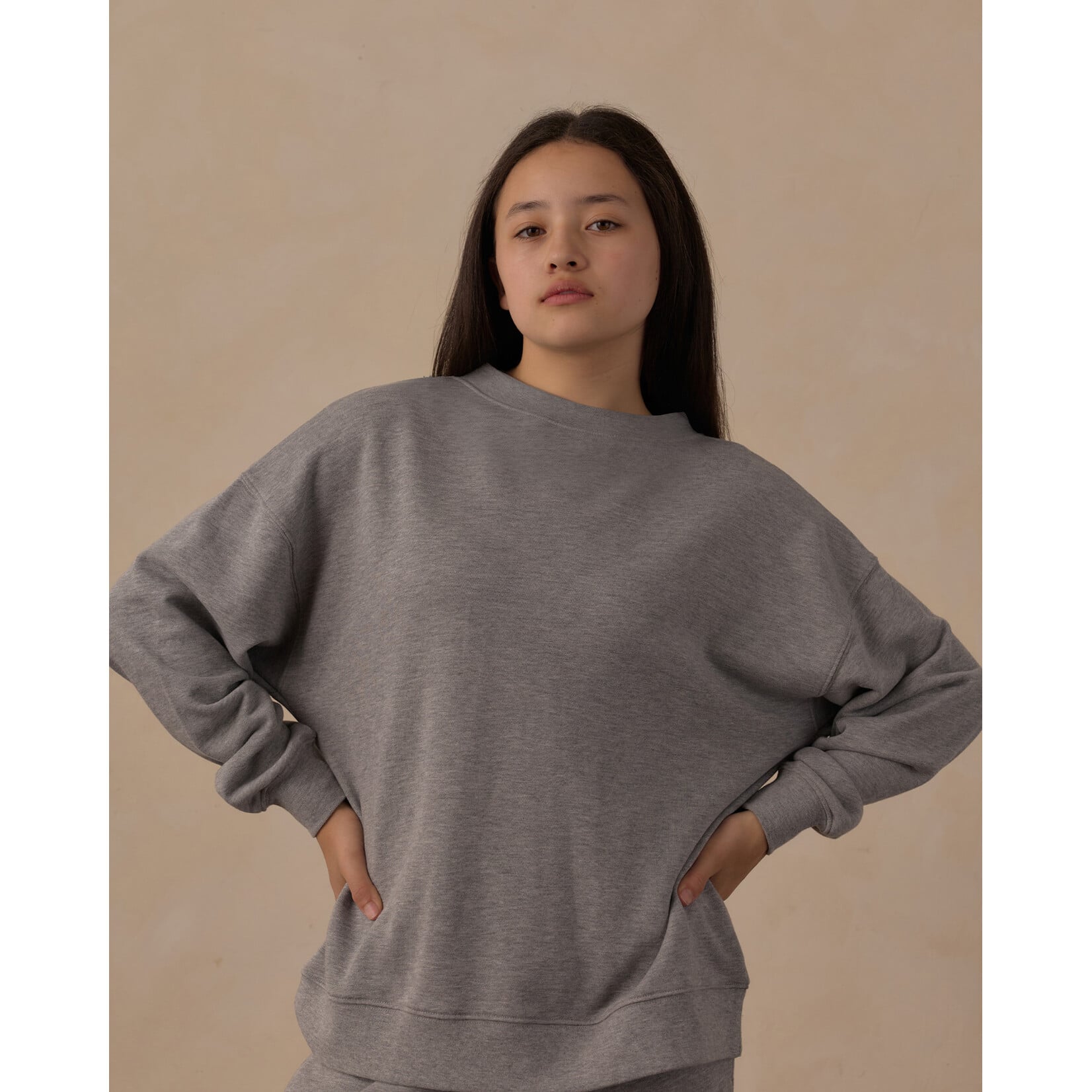 Rylee + Cru Rylee + Cru - Teen Oversized Sweatshirt