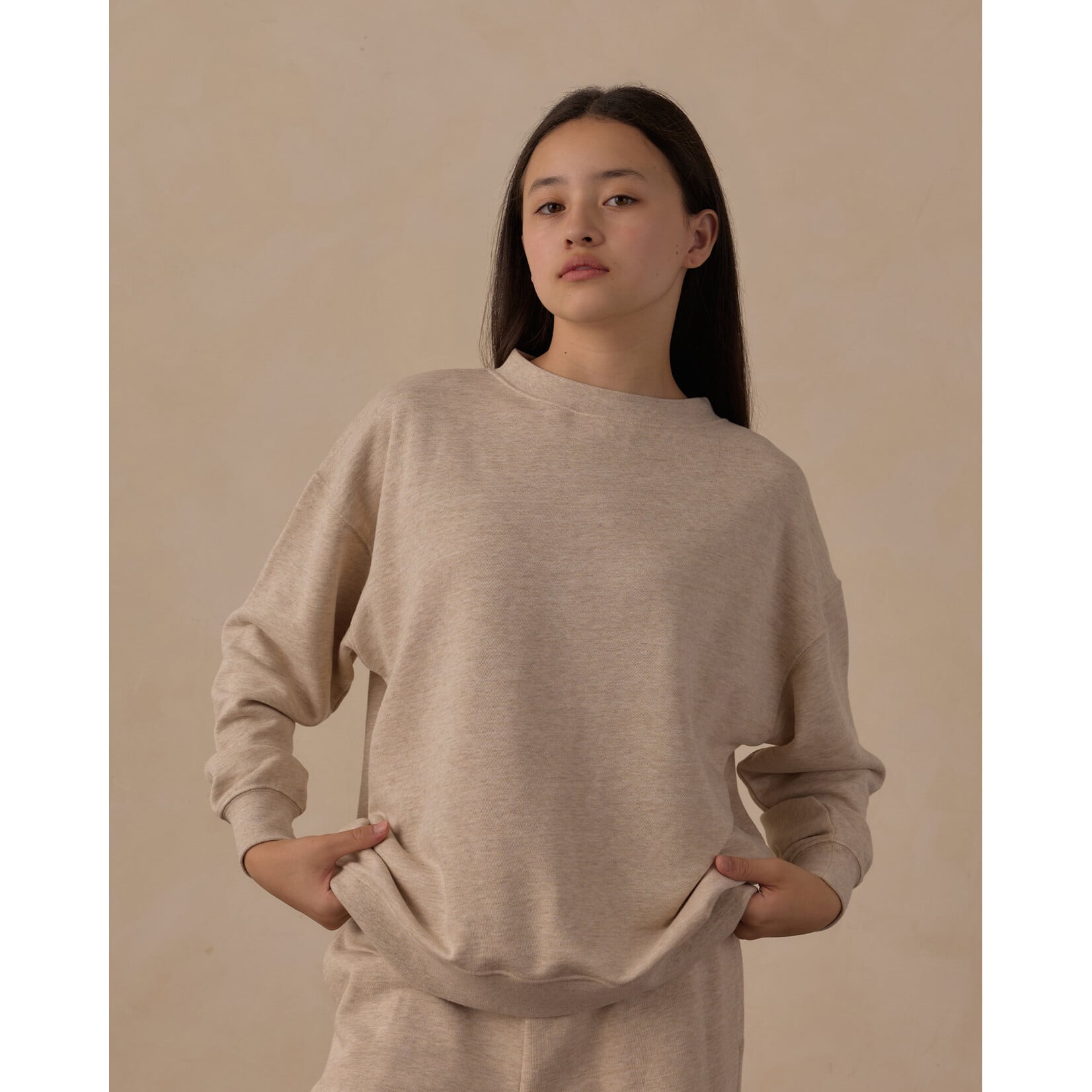Rylee + Cru Rylee + Cru - Teen Oversized Sweatshirt