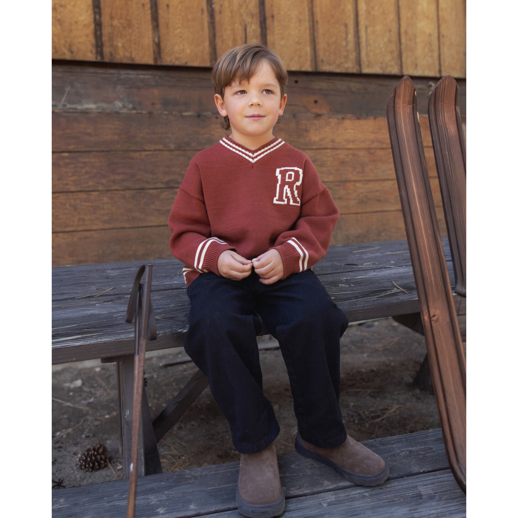 Rylee + Cru Rylee + Cru - Redwood Sweater