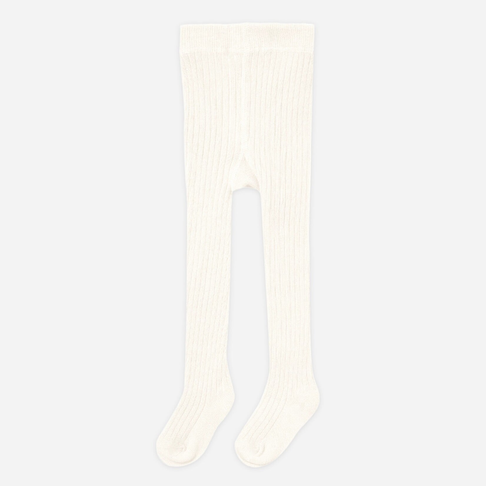Rylee + Cru Rylee + Cru - Ribbed Tights Natural