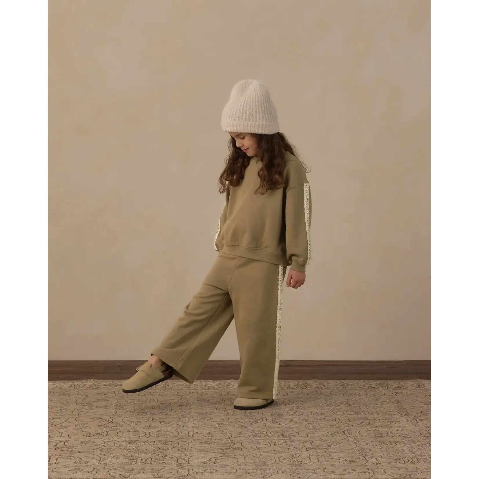 Rylee + Cru Rylee + Cru - Wide Leg Sweatpant