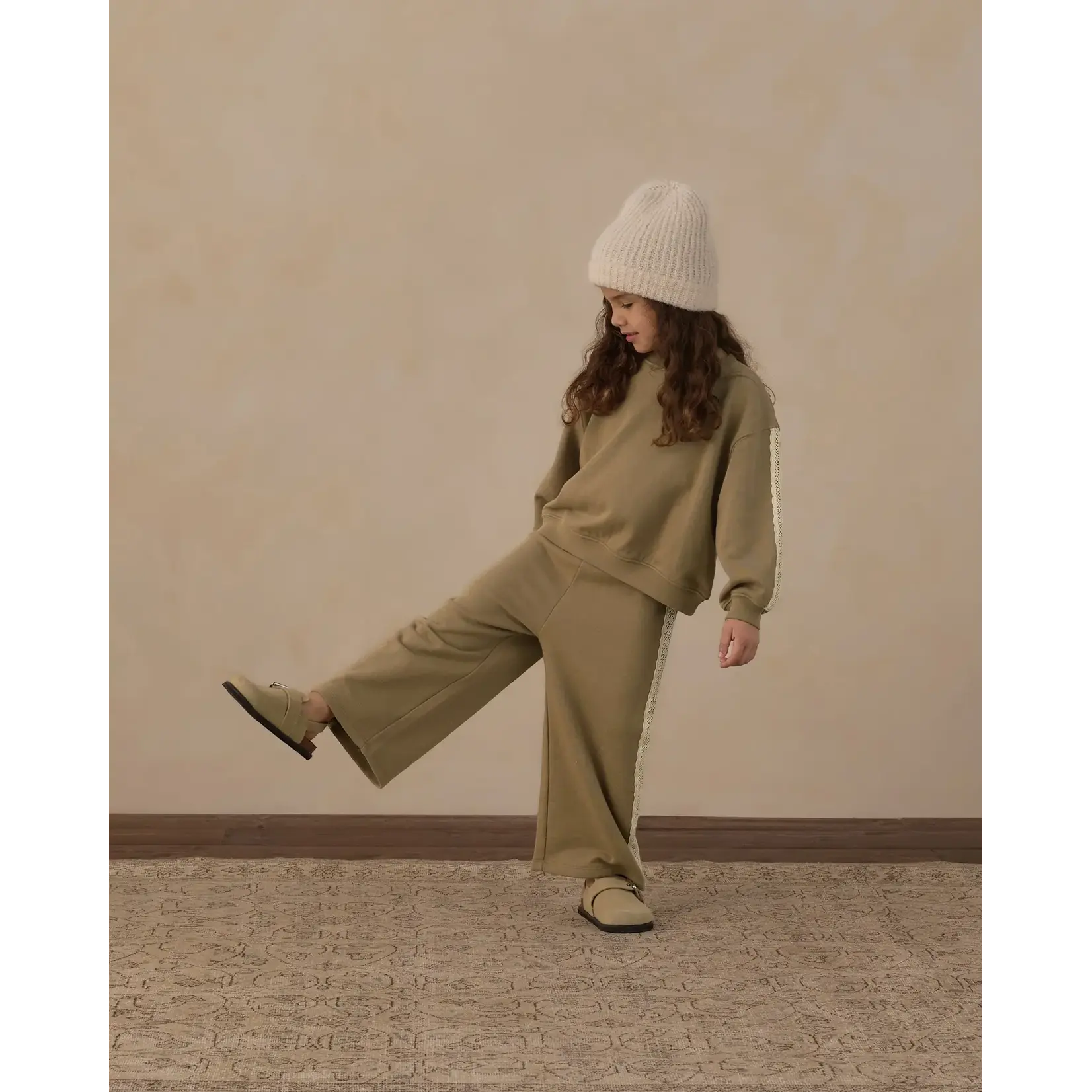Rylee + Cru Rylee + Cru - Wide Leg Sweatpant