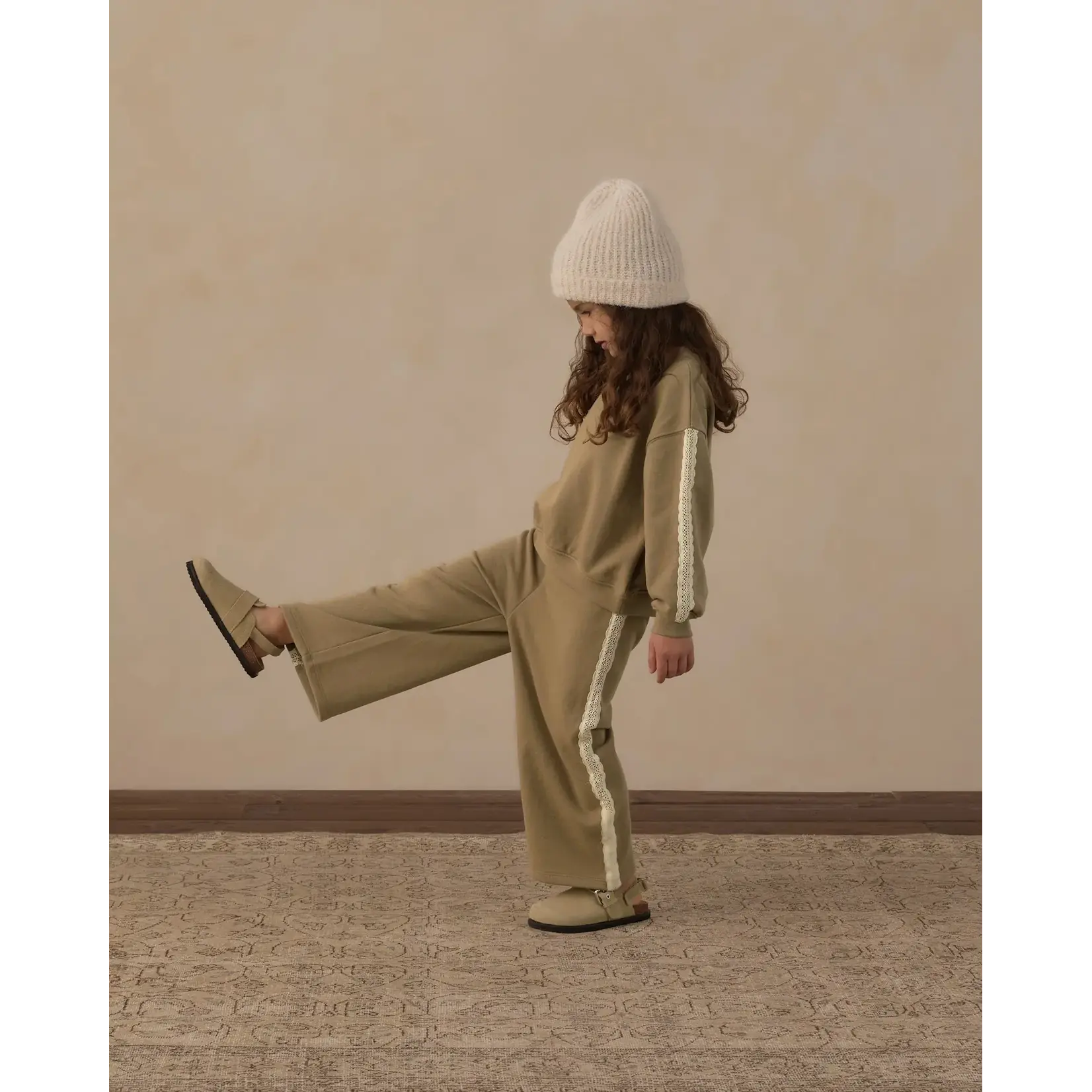 Rylee + Cru Rylee + Cru - Wide Leg Sweatpant