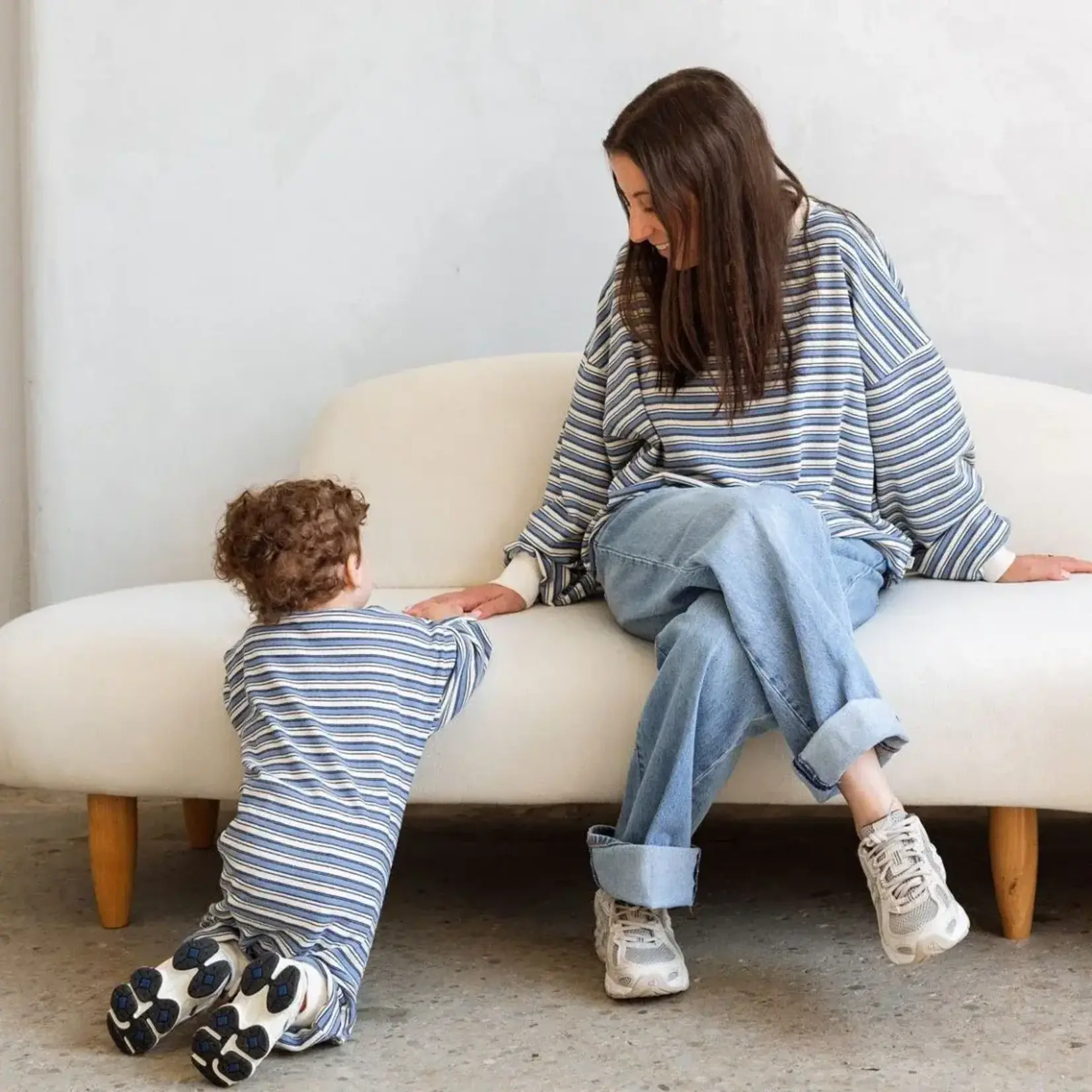 Roobear Roobear - Women’s Striped Crewneck