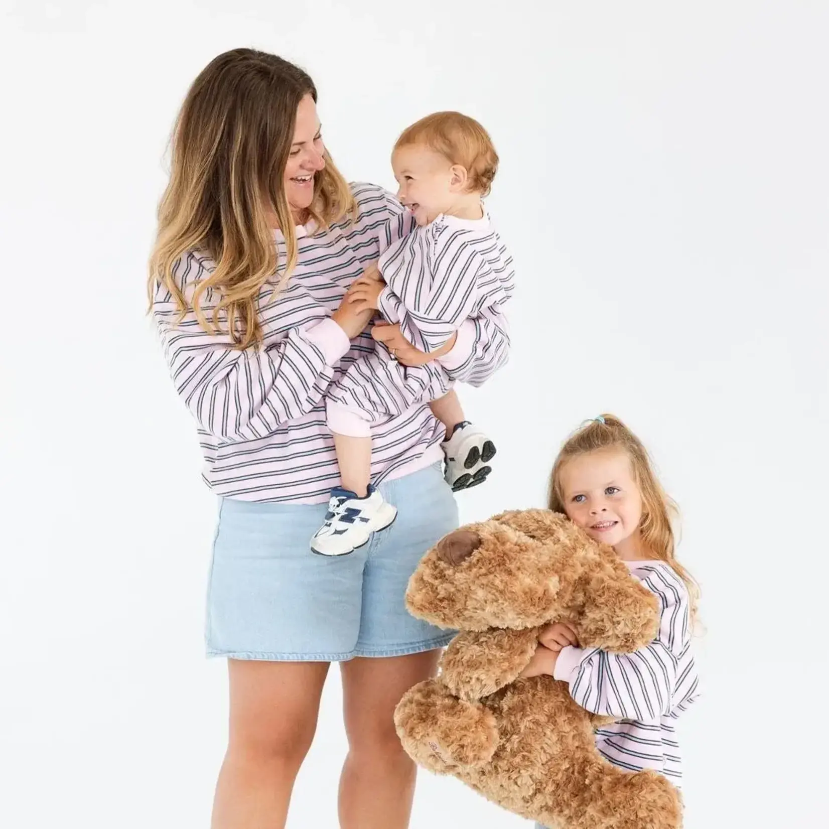 Roobear Roobear - Women’s Striped Crewneck