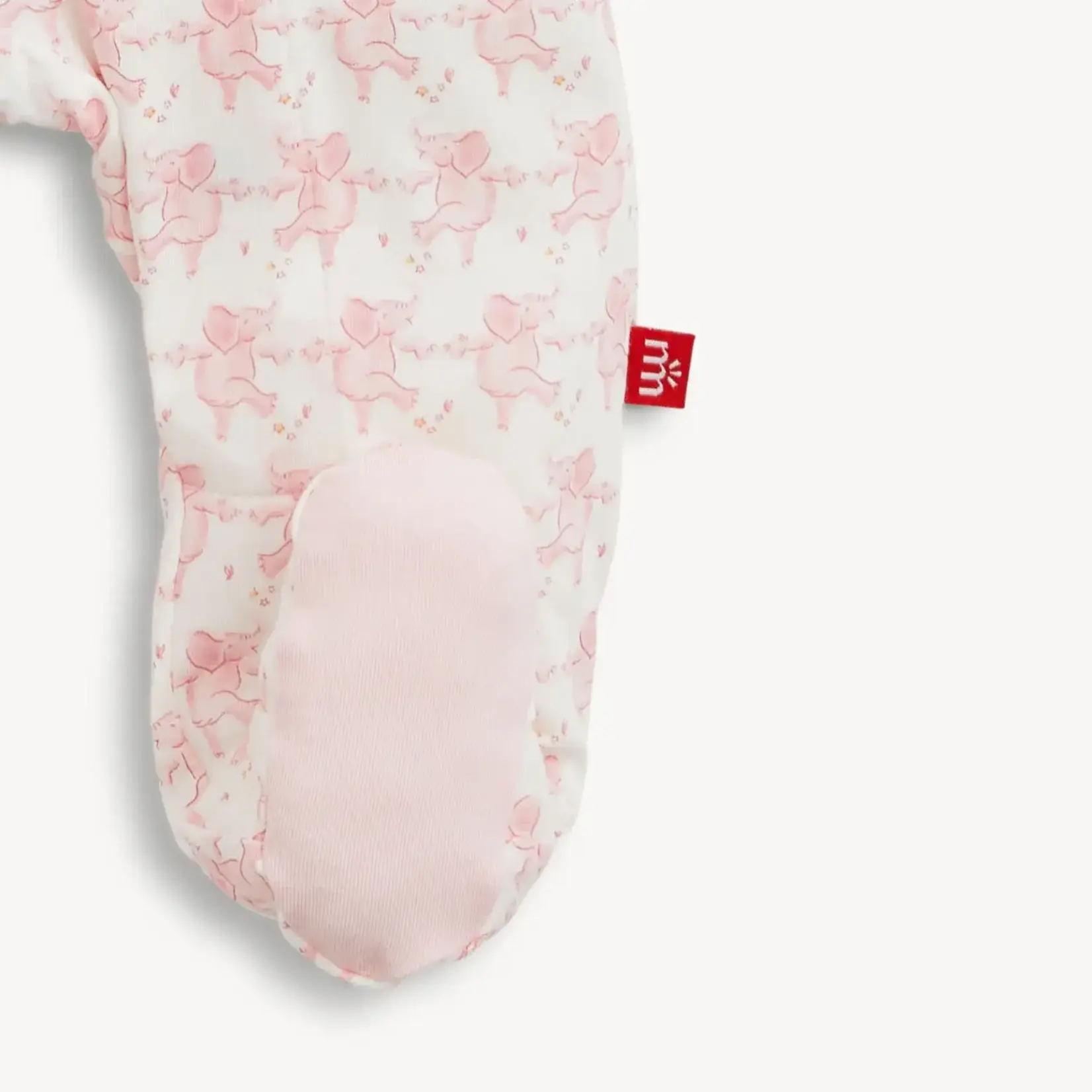 Magnetic Me Magnetic Me - Trunkettes Pink Modal Footie