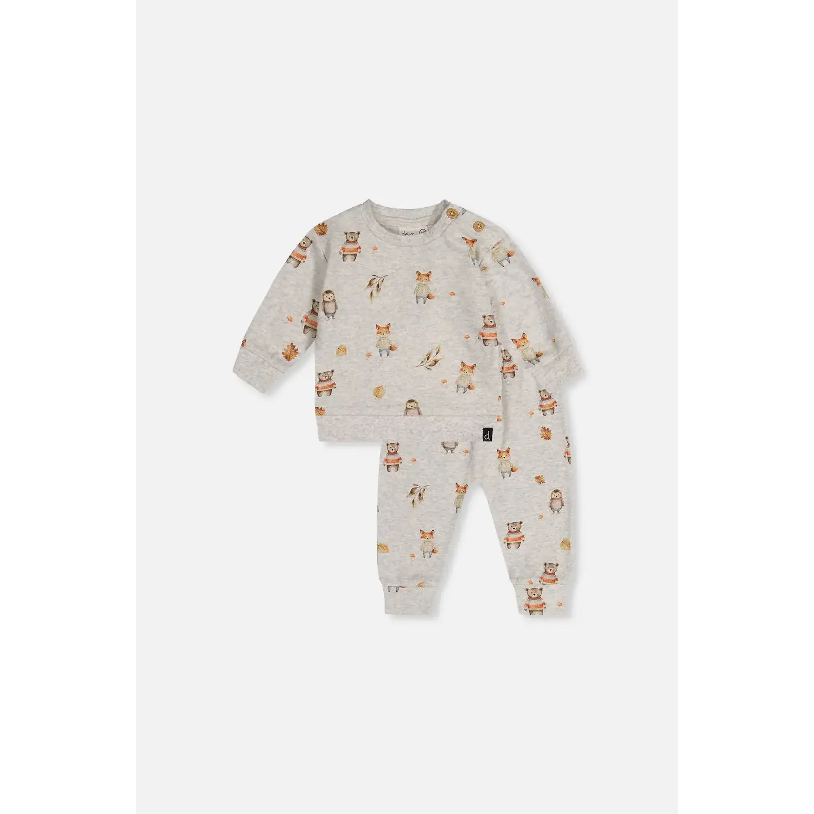 Deux Par Deux Deux Par Deux - Organic Cotton Pants & Top Set