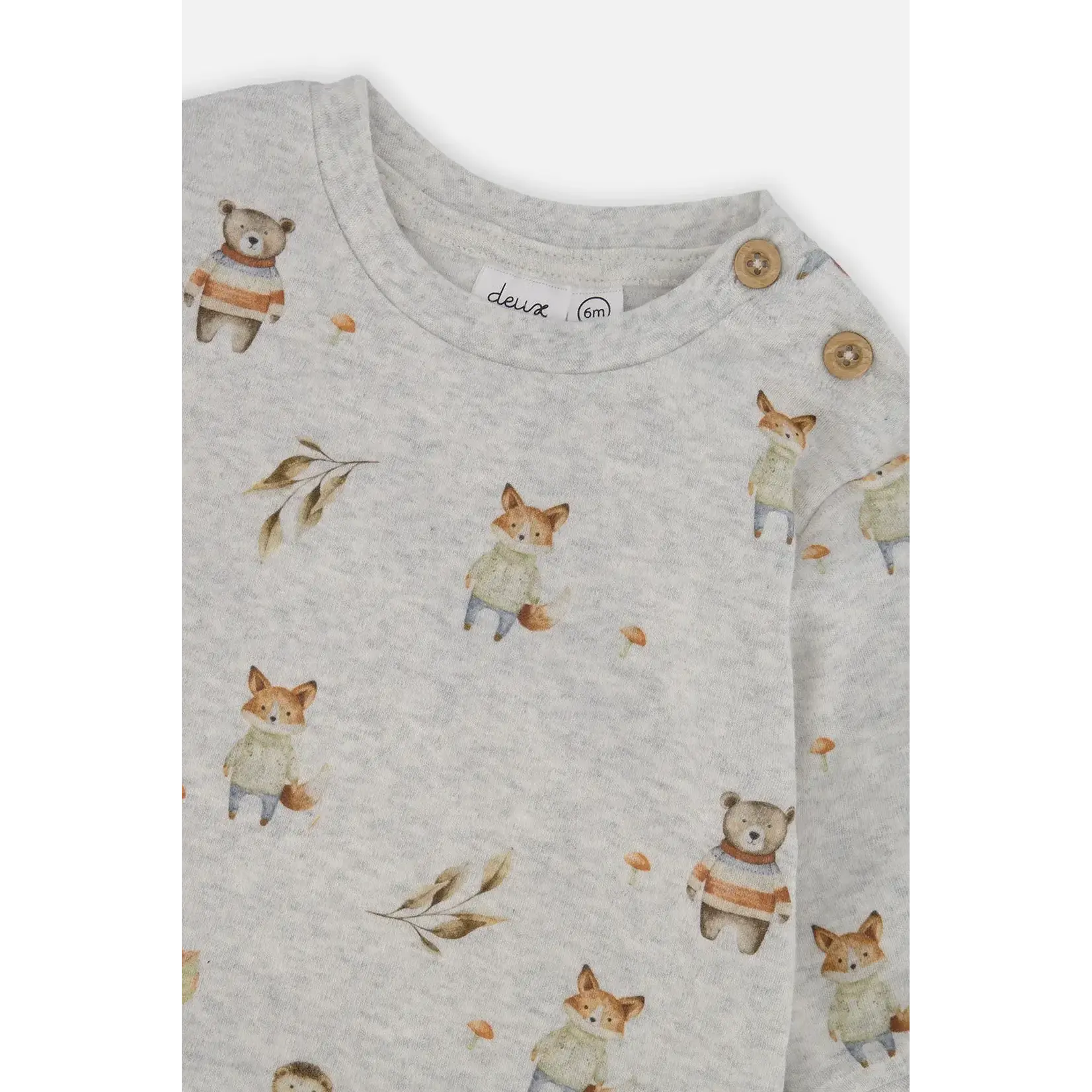 Deux Par Deux Deux Par Deux - Organic Cotton Pants & Top Set