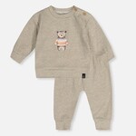 Deux Par Deux Deux Par Deux - Organic Cotton Pants & Top Set