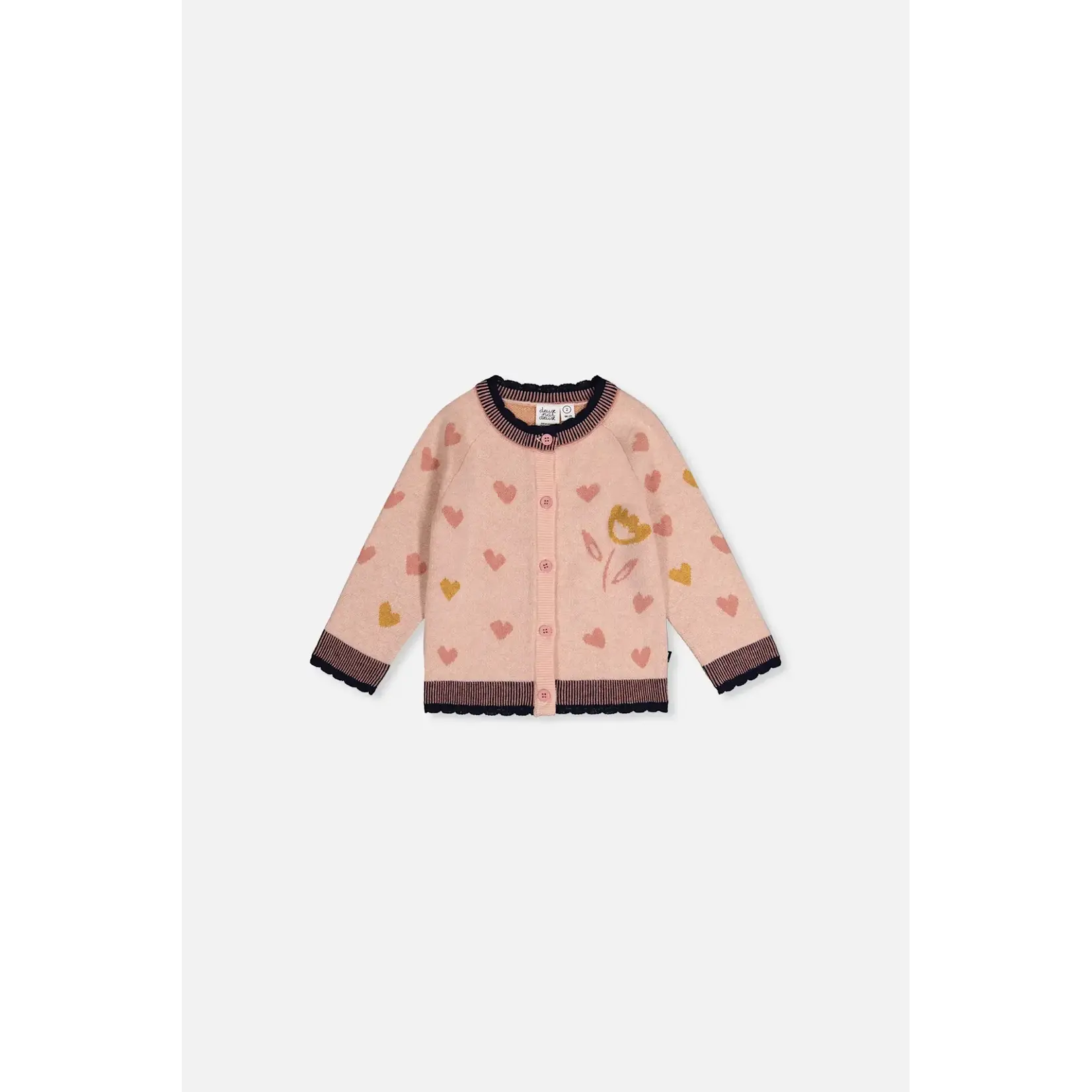 Deux Par Deux Deux Par Deux - Knitted Jacquard Cardigan