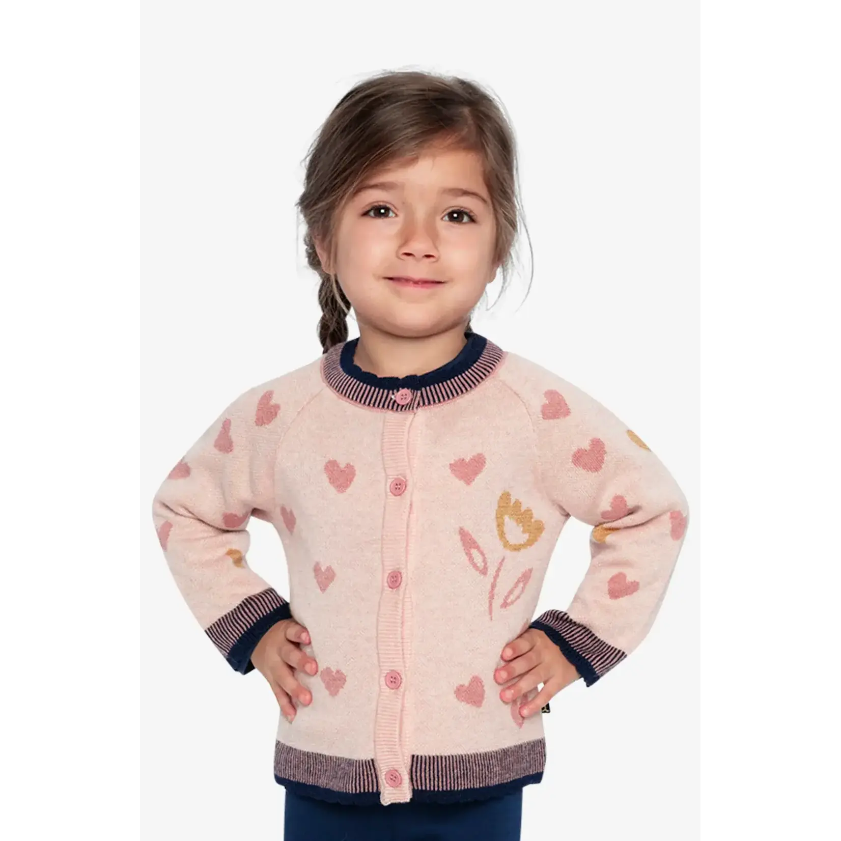 Deux Par Deux Deux Par Deux - Knitted Jacquard Cardigan