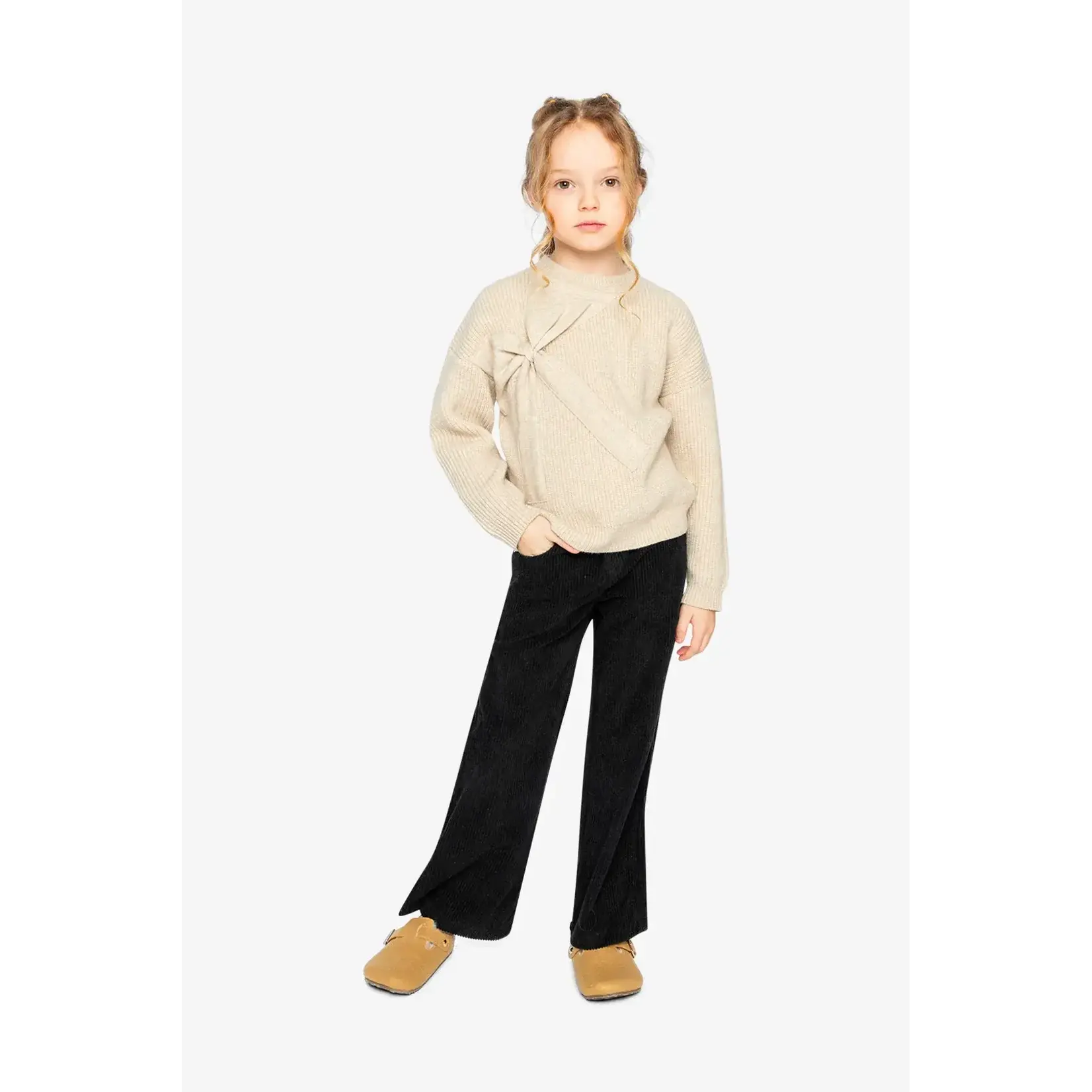 Deux Par Deux Deux Par Deux - Sweater with Bow
