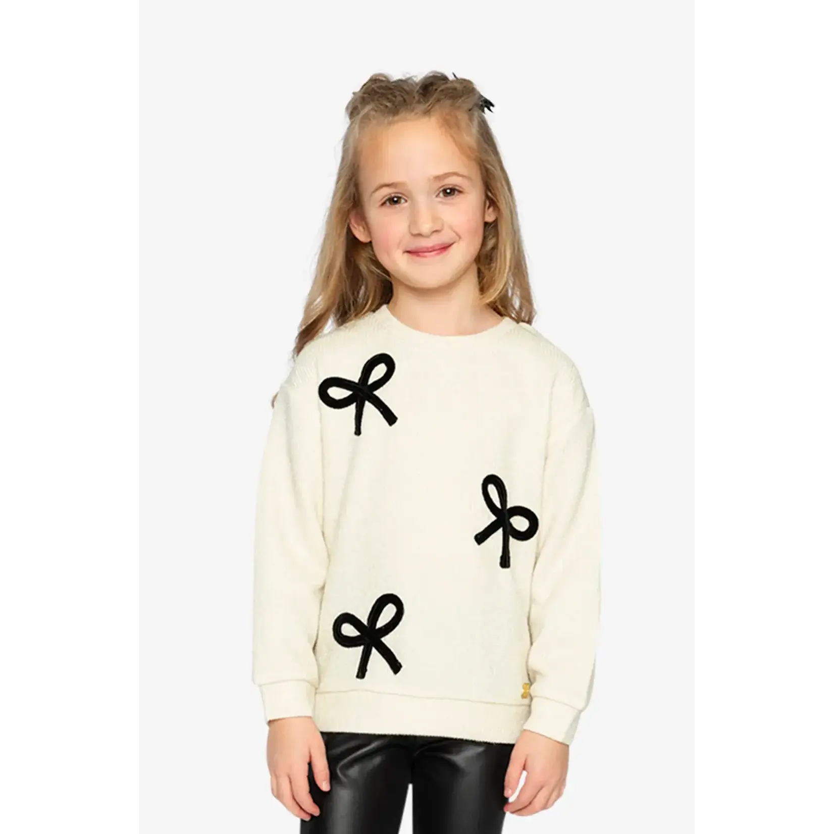 Deux Par Deux Deux Par Deux - Sweatshirt with Bows