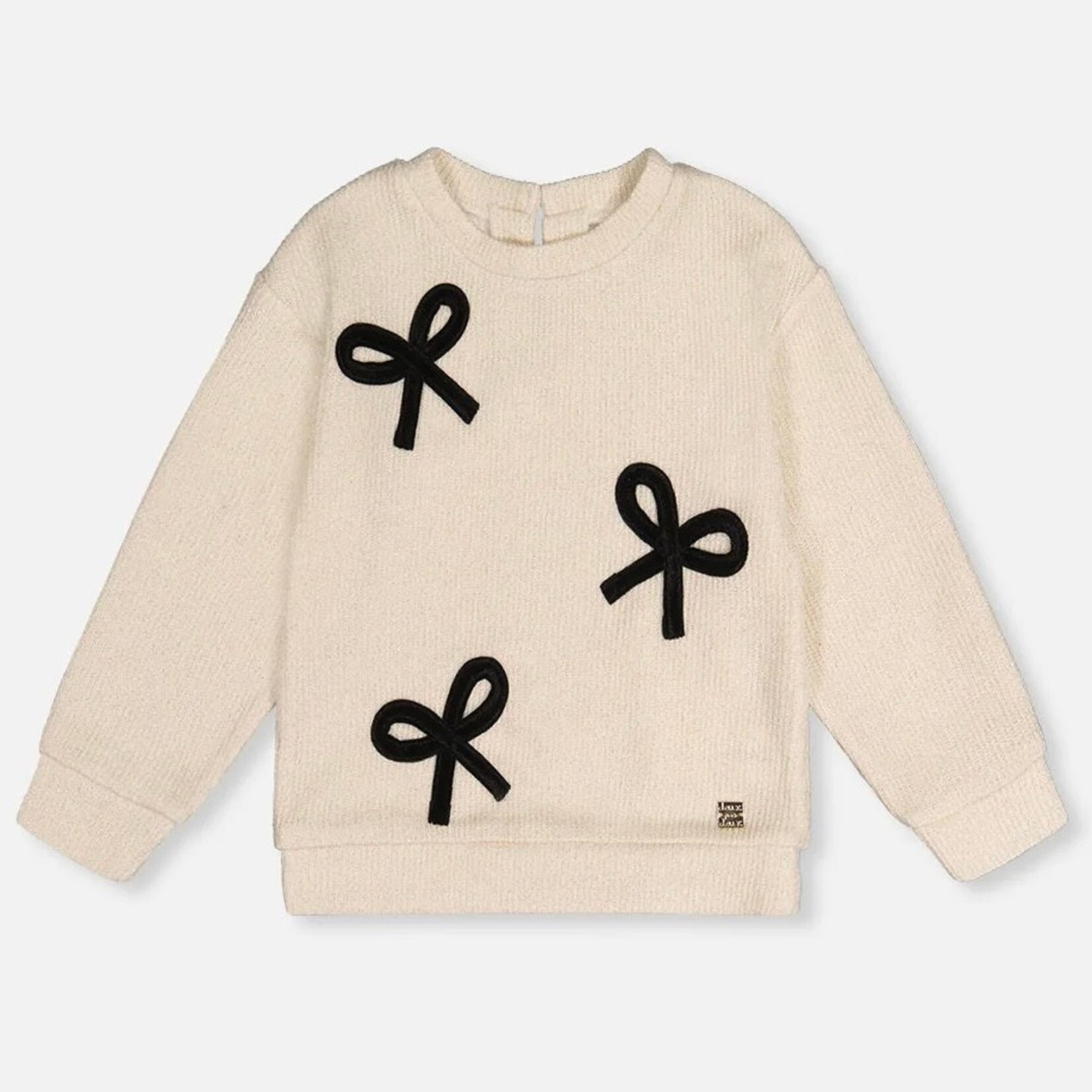 Deux Par Deux Deux Par Deux - Sweatshirt with Bows