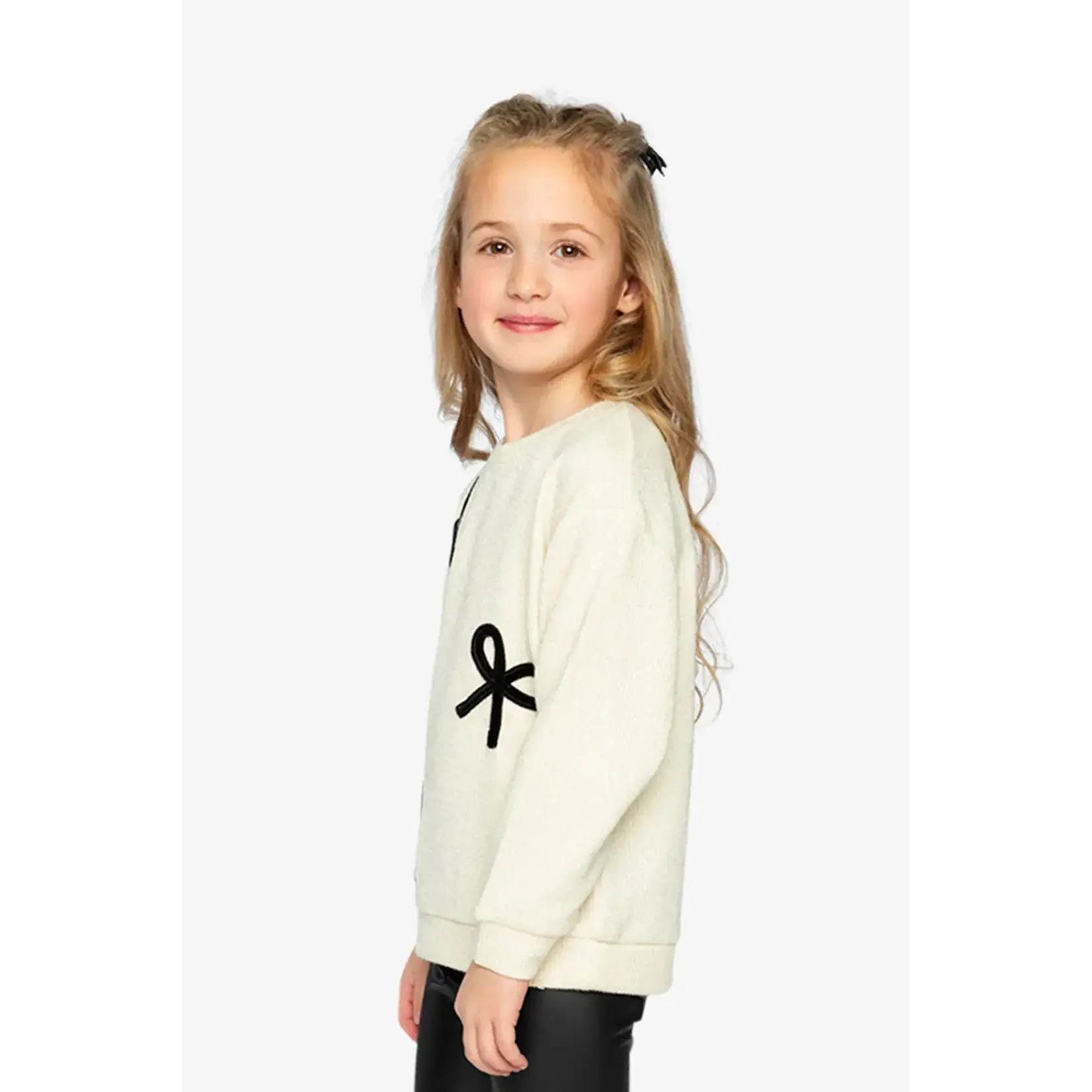Deux Par Deux Deux Par Deux - Sweatshirt with Bows