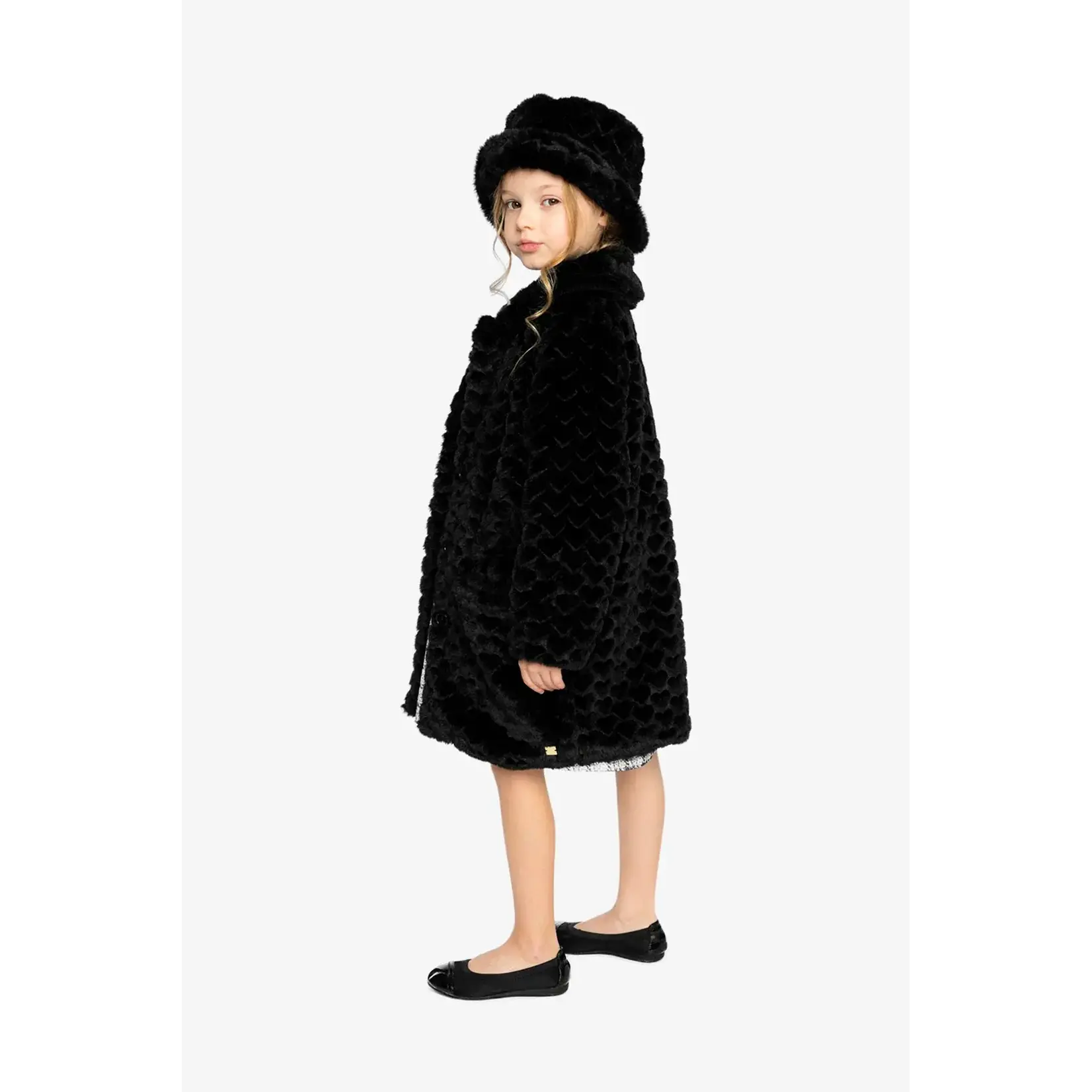 Deux Par Deux Deux Par Deux - Faux Fur Long Coat