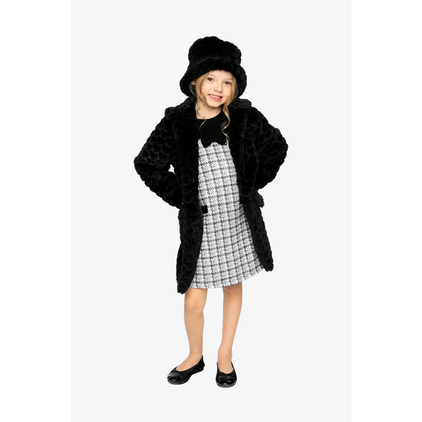 Deux Par Deux Deux Par Deux - Faux Fur Long Coat