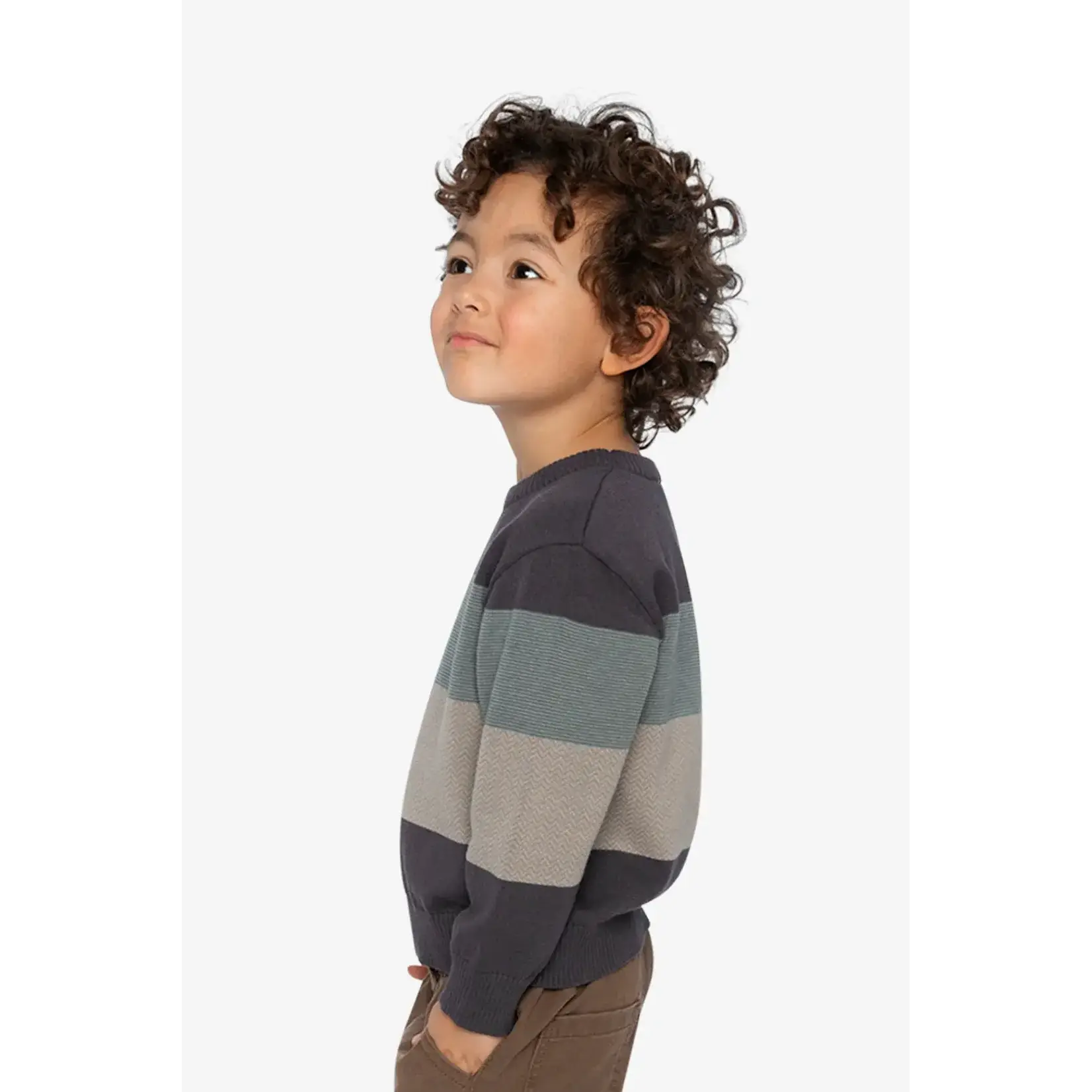 Deux Par Deux Deux Par Deux -  Colour Block Sweater