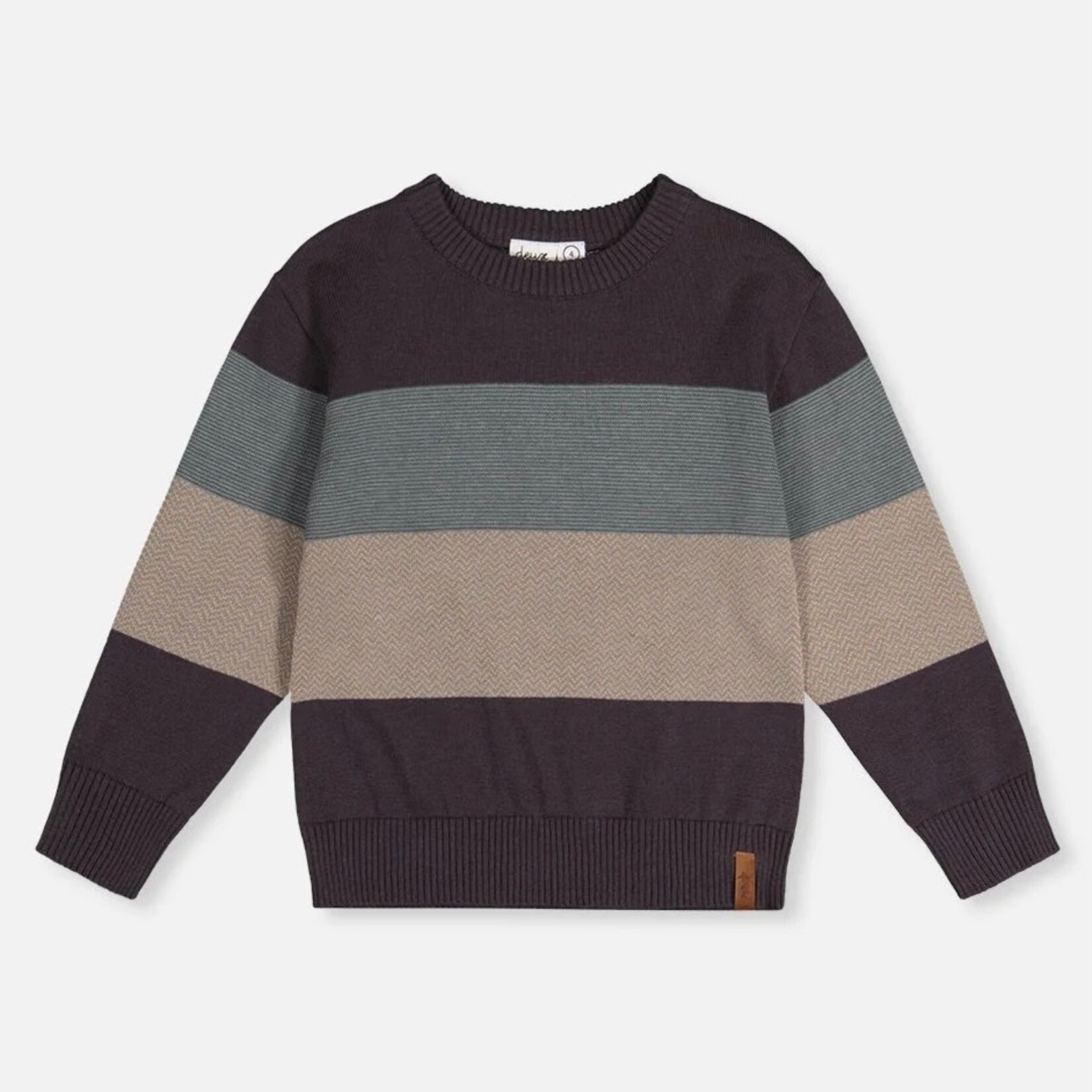 Deux Par Deux Deux Par Deux -  Colour Block Sweater