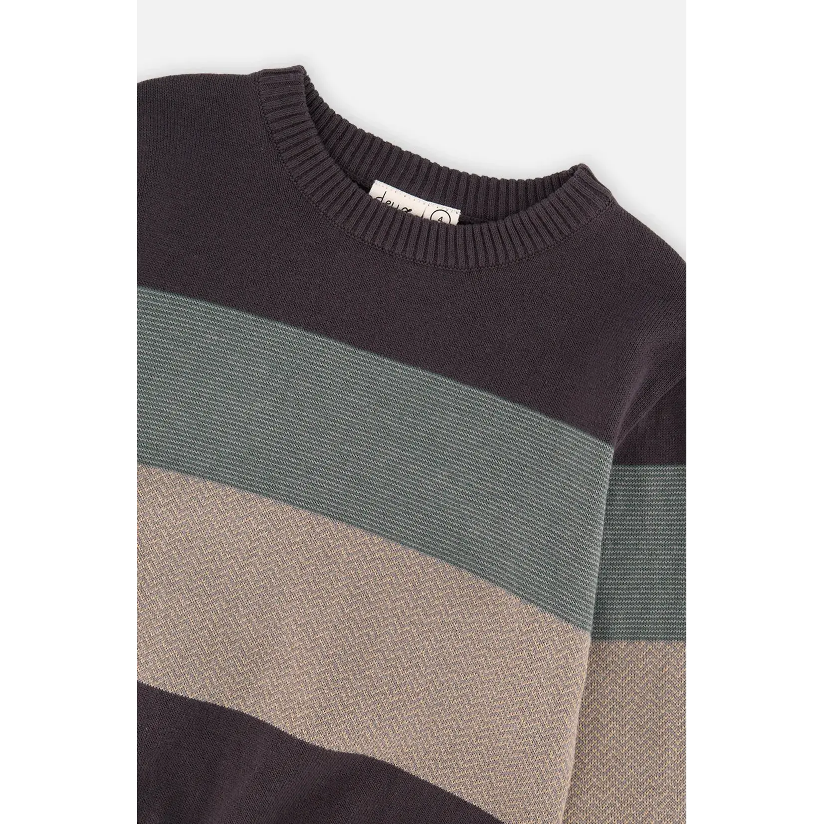 Deux Par Deux Deux Par Deux -  Colour Block Sweater