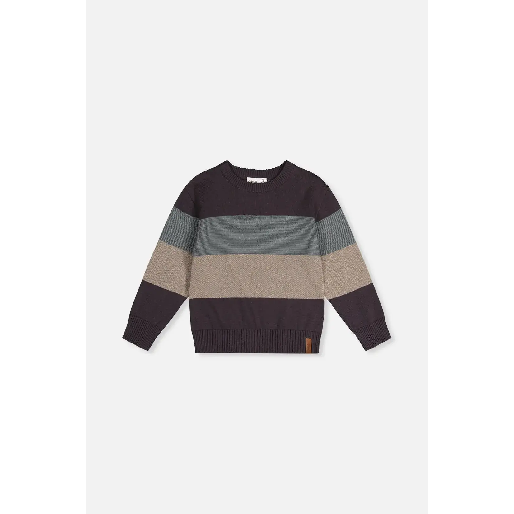 Deux Par Deux Deux Par Deux -  Colour Block Sweater