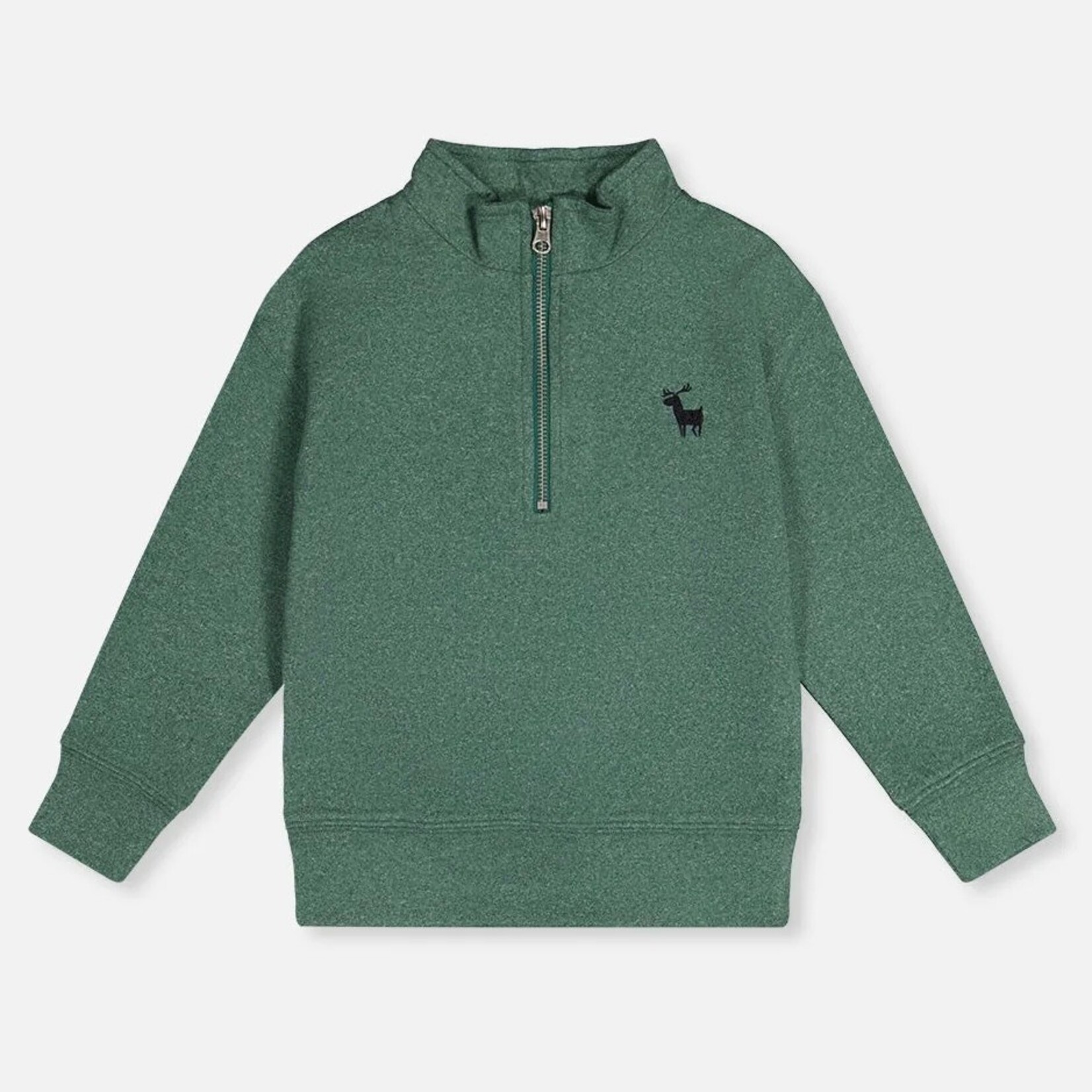Deux Par Deux Deux Par Deux - Half Zip Sweatshirt