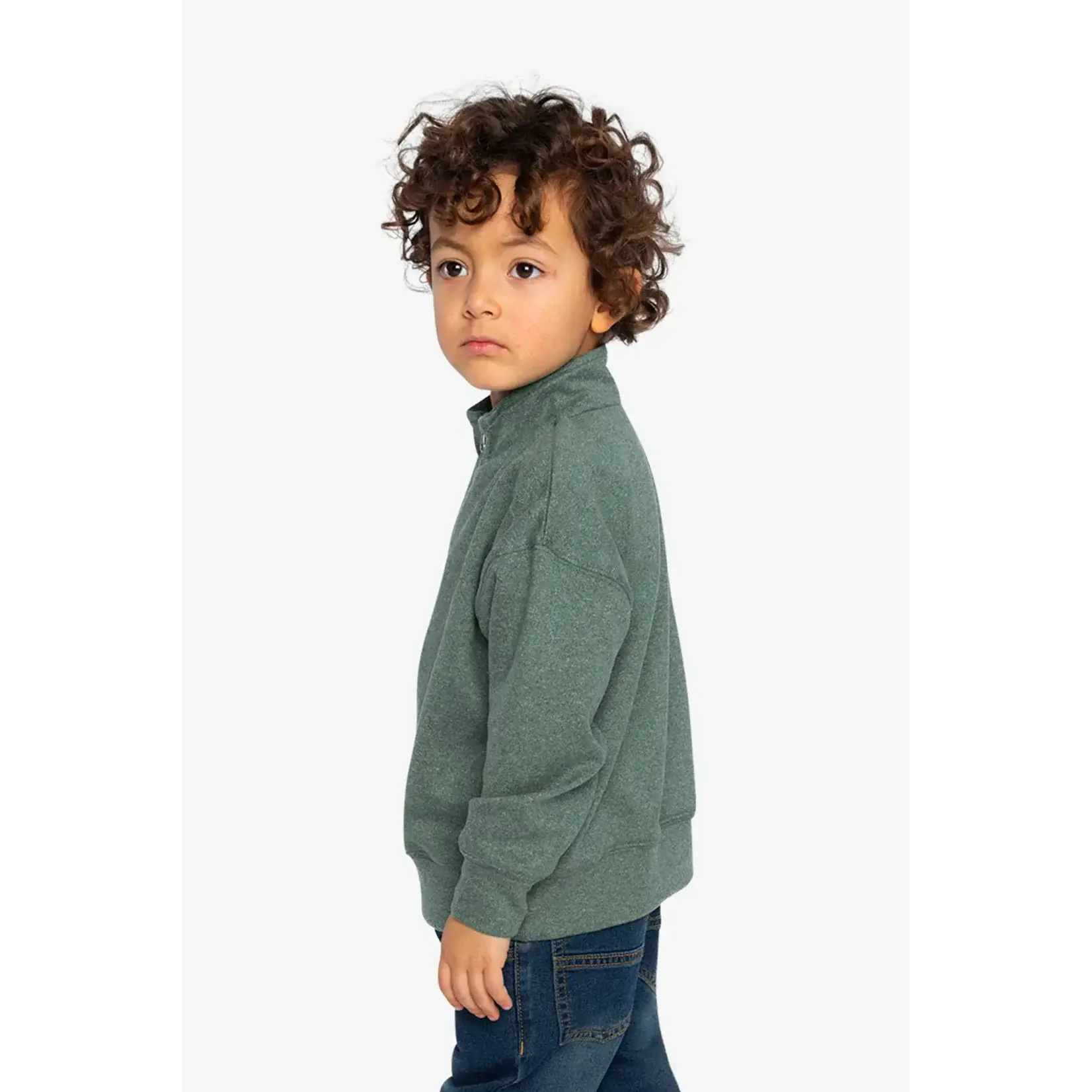 Deux Par Deux Deux Par Deux - Half Zip Sweatshirt
