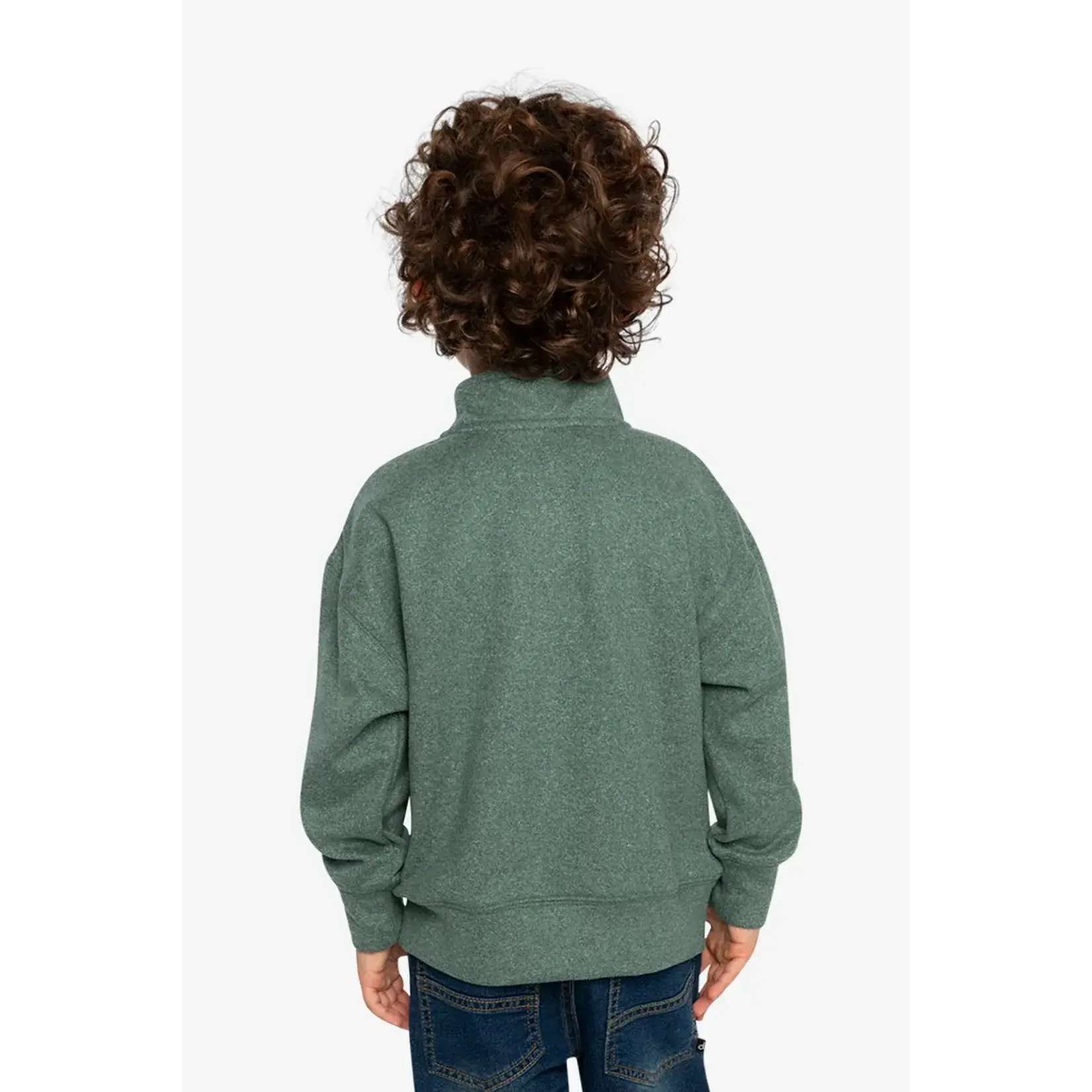 Deux Par Deux Deux Par Deux - Half Zip Sweatshirt