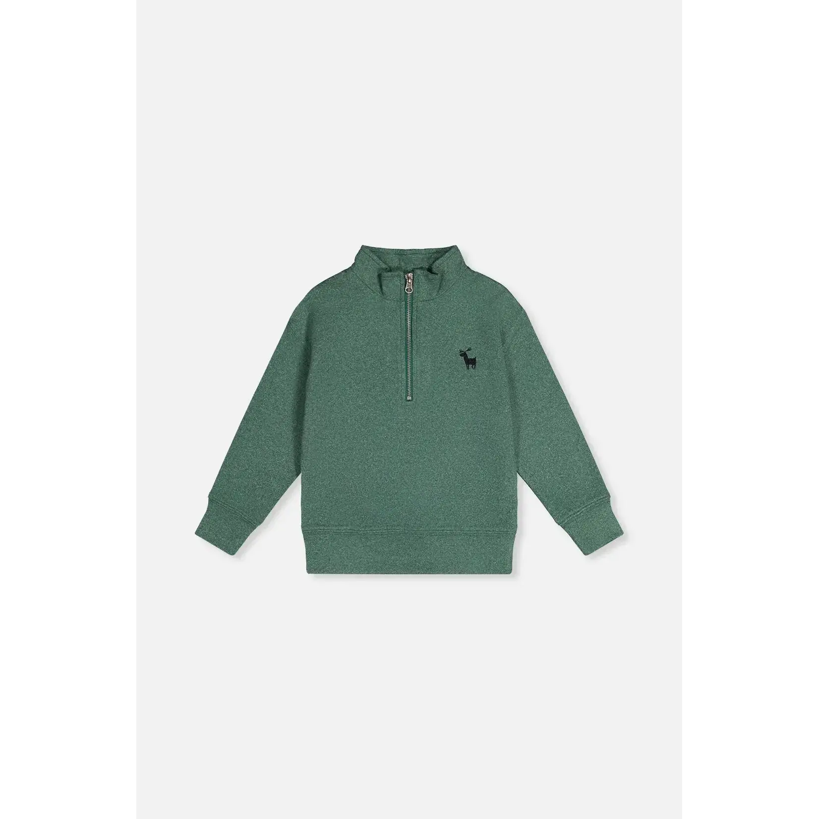 Deux Par Deux Deux Par Deux - Half Zip Sweatshirt