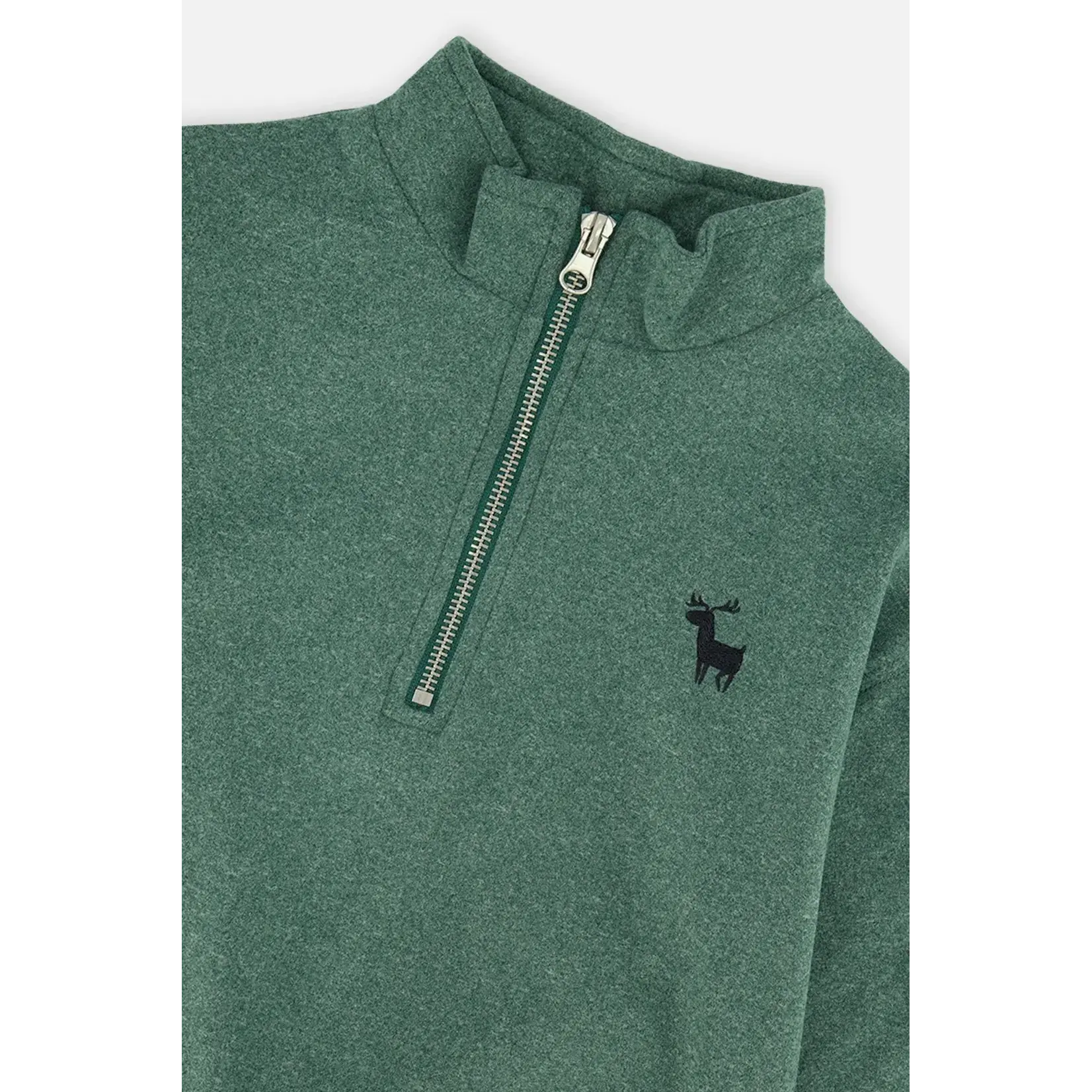 Deux Par Deux Deux Par Deux - Half Zip Sweatshirt