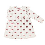 Coccoli Coccoli - Cotton Modal Dress| Bows On Whisper